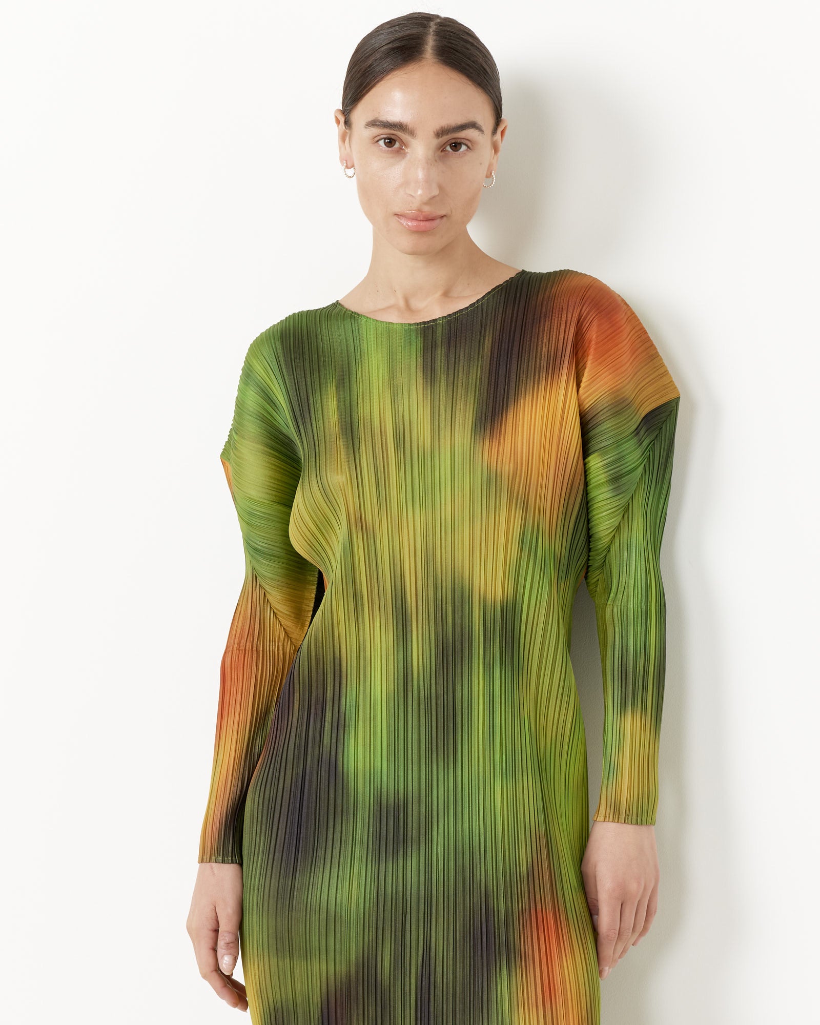 Issey Miyake Pleats Please T&S Dress Spinach - Spinach / 3 (257200)