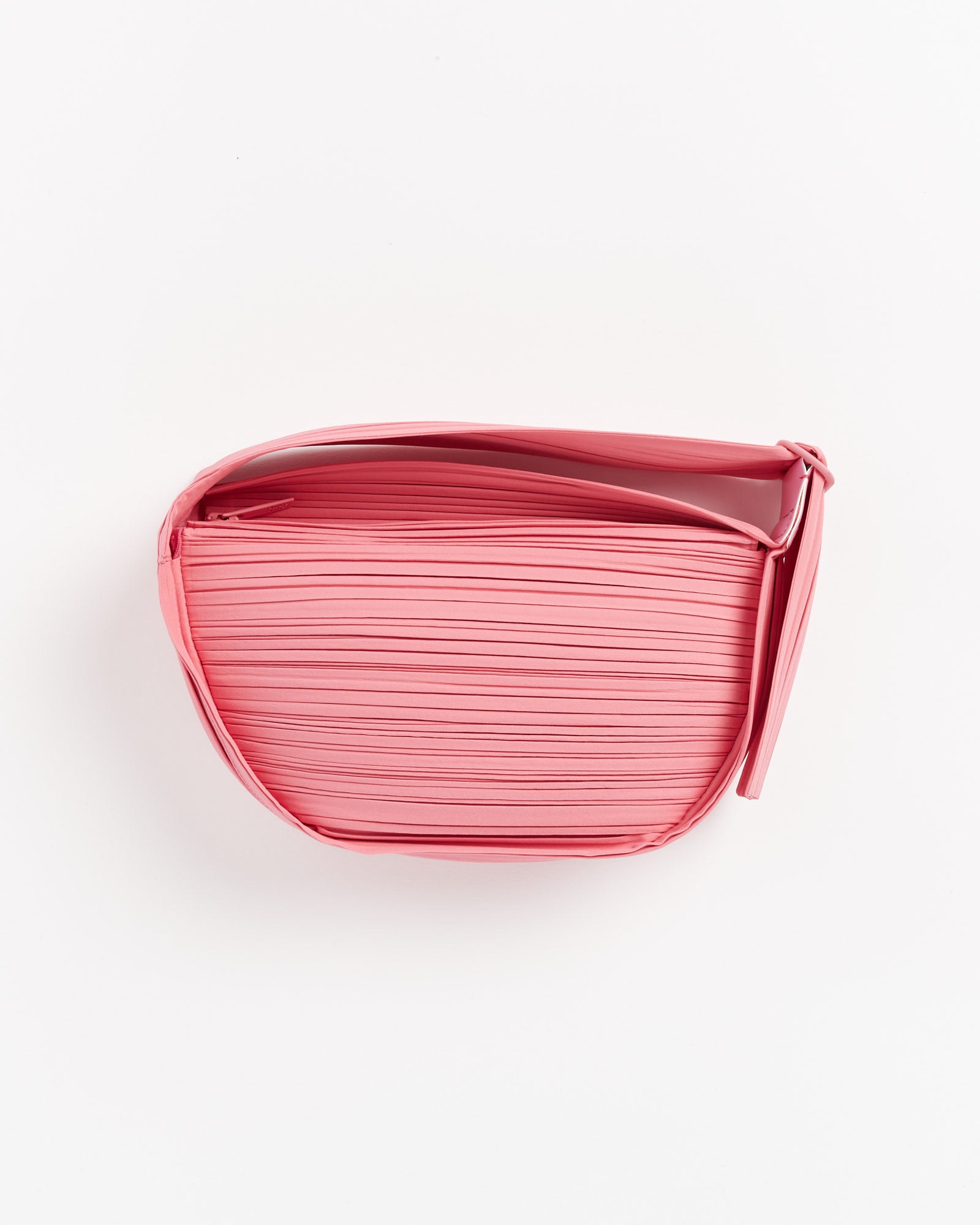 Issey Miyake Pleats Please Half Moon Bag Bright Pink - Bright Pink / OS (257207)