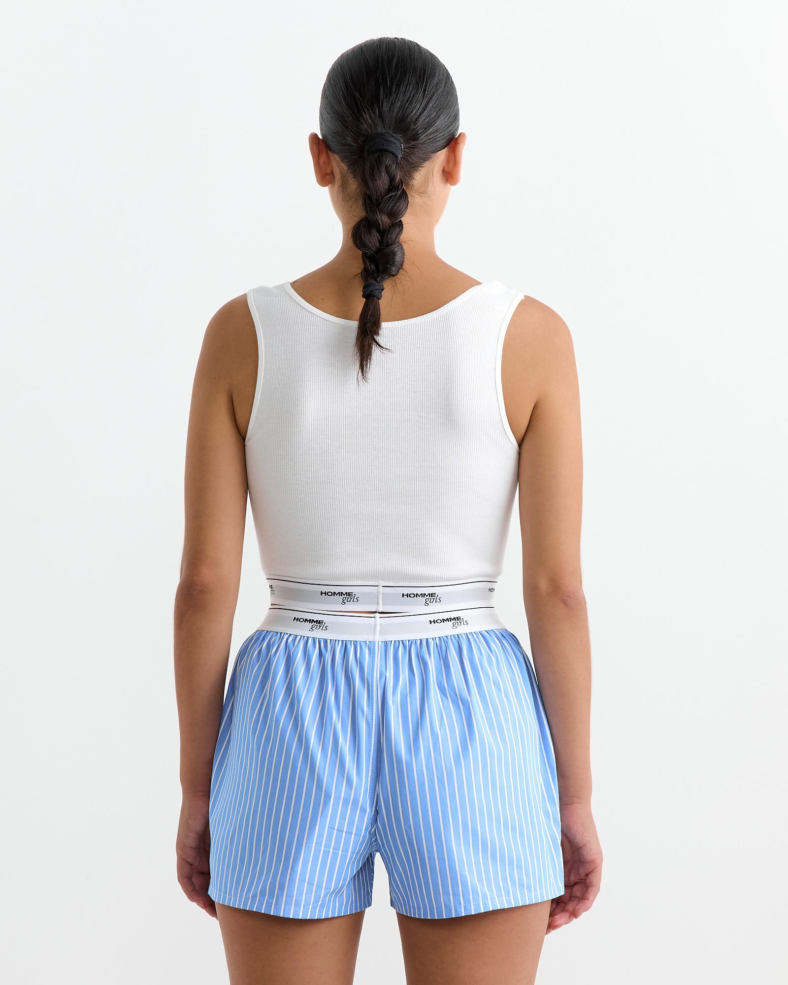 Cropped Tank in White - White / S/M (257557)