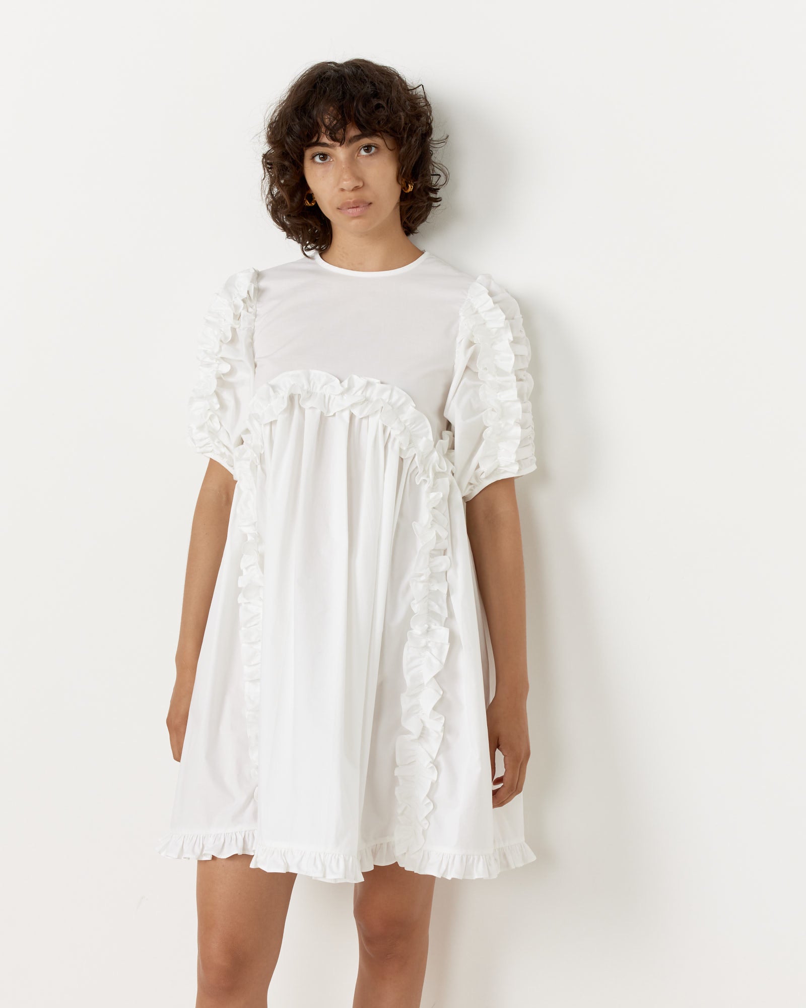 Cecilie Bahnsen Ginny Dress White - White / 8 (257572)