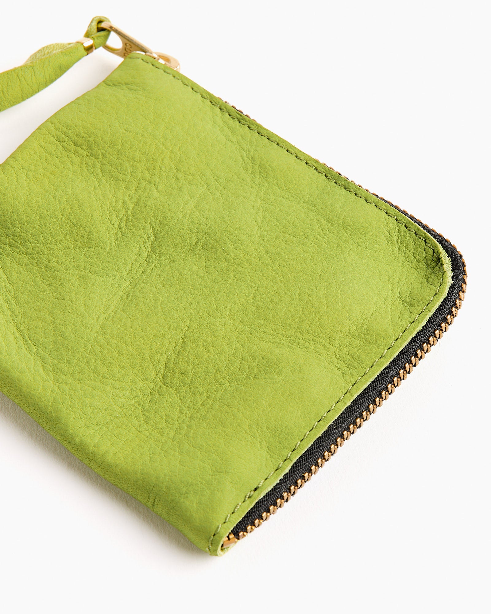 Washed Wallet Zip Pouch - Green / OS (257606)