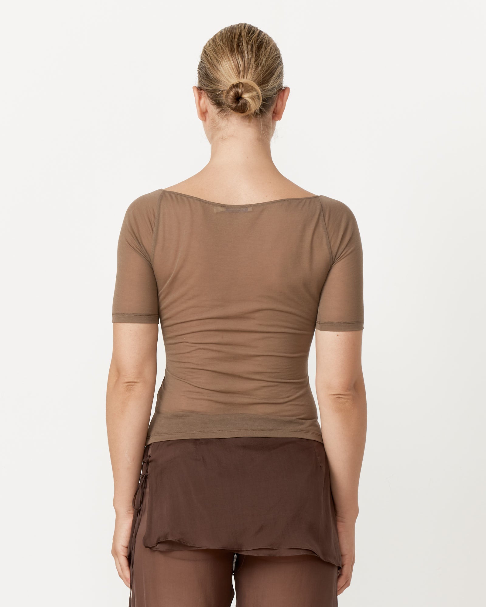 Pixy Top in Khaki