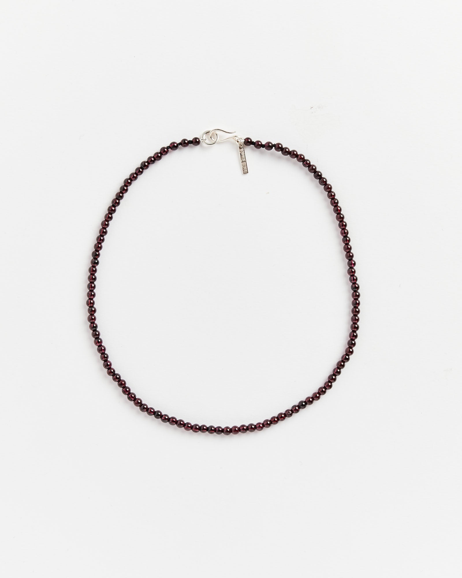 Petite Boule Collar in Garnet