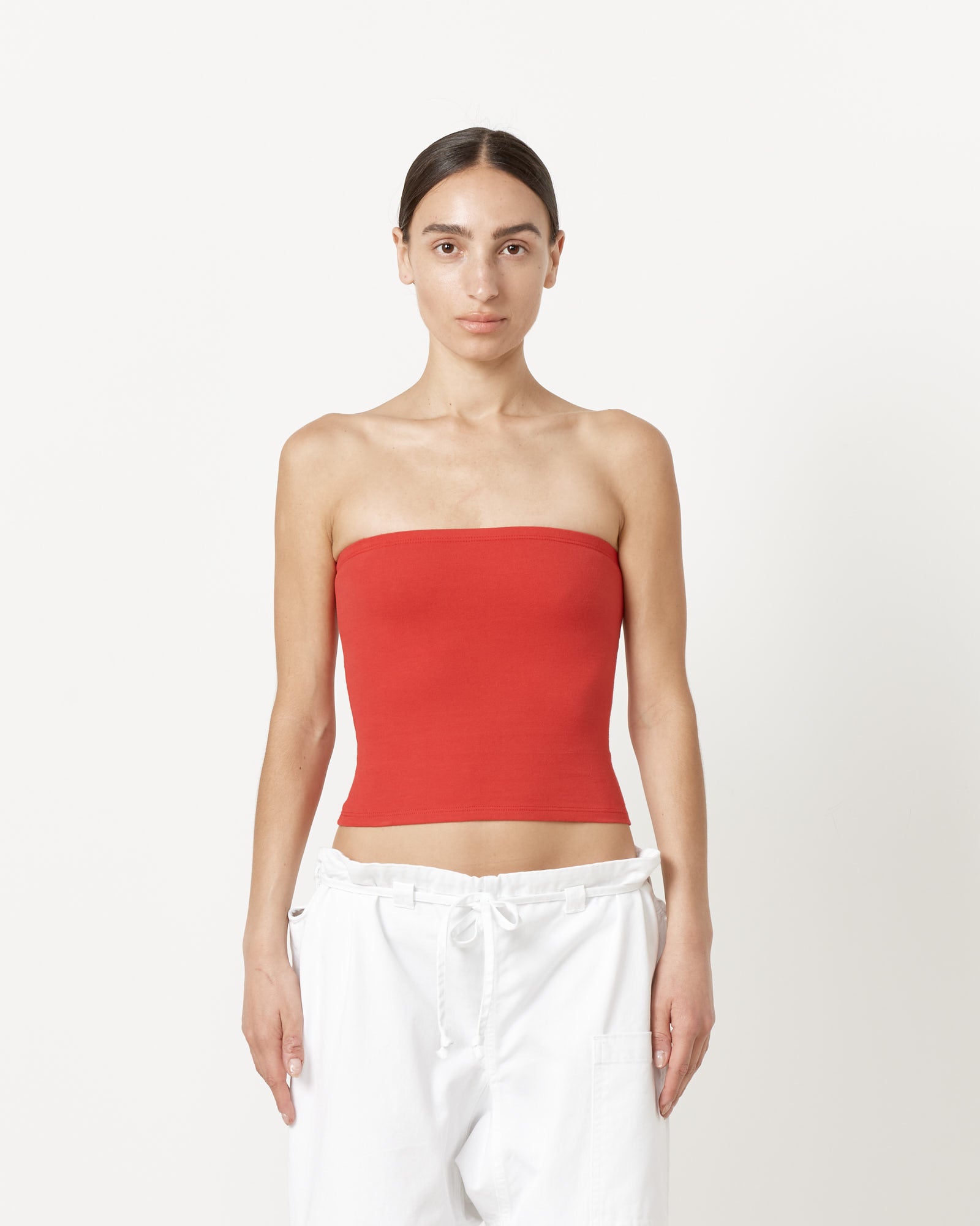 The Tube Convertible Top in Tomate