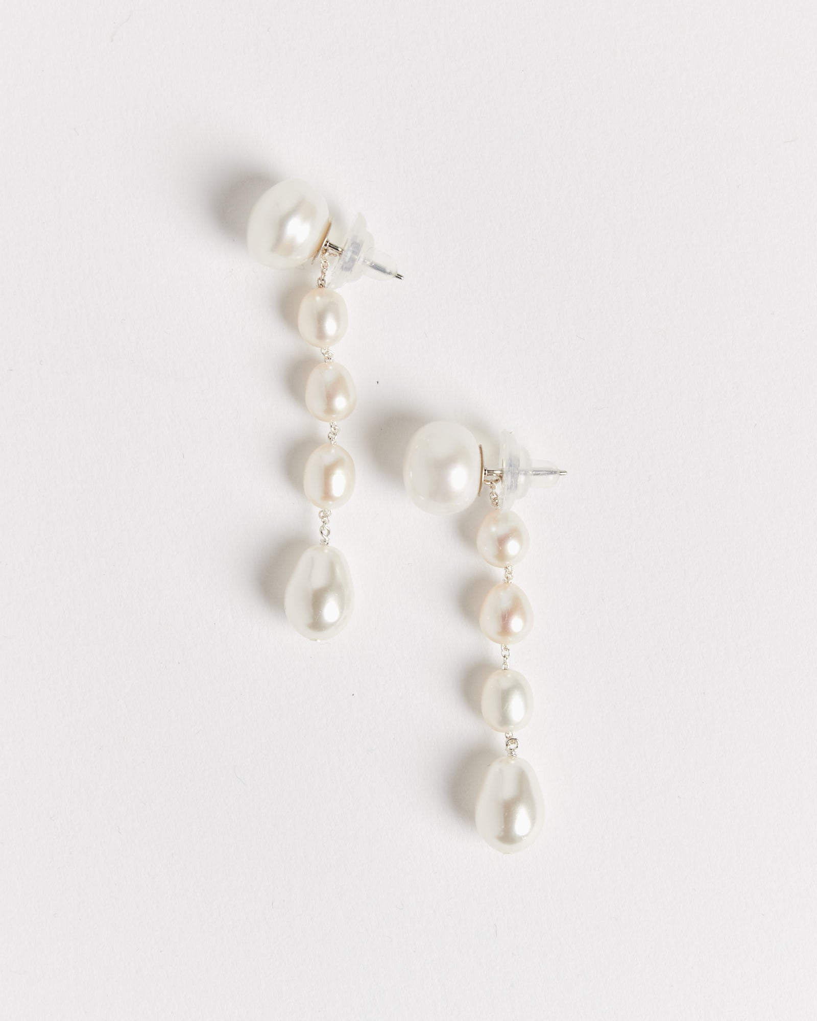 Sophie Buhai Small Passante Earrings - White Pearl - Default Title (257872)