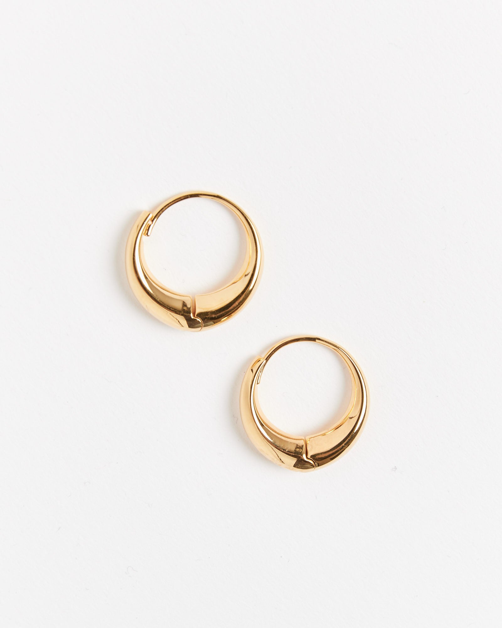 Large Sigrid Hoops in 18K Gold