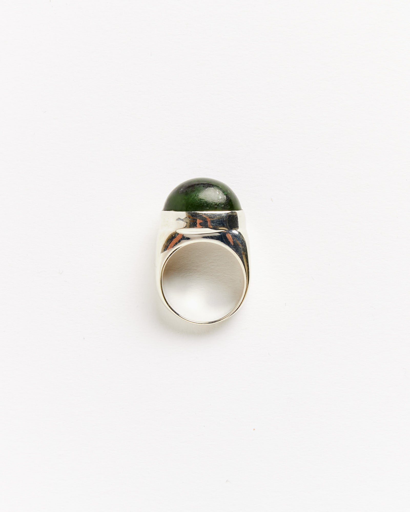 Small Awakening Ring in Jade