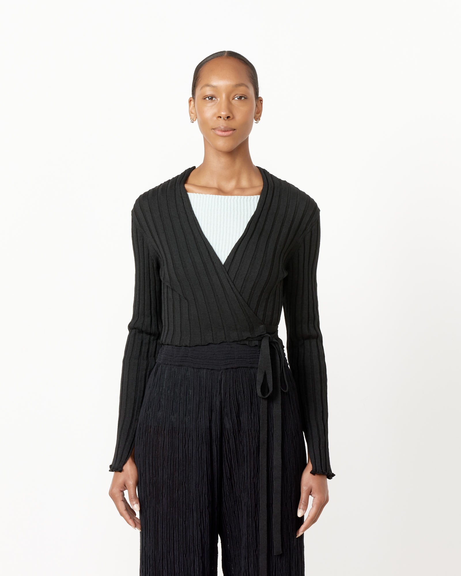 Rus Hoyo Cardigan Black - Black / S (257950)