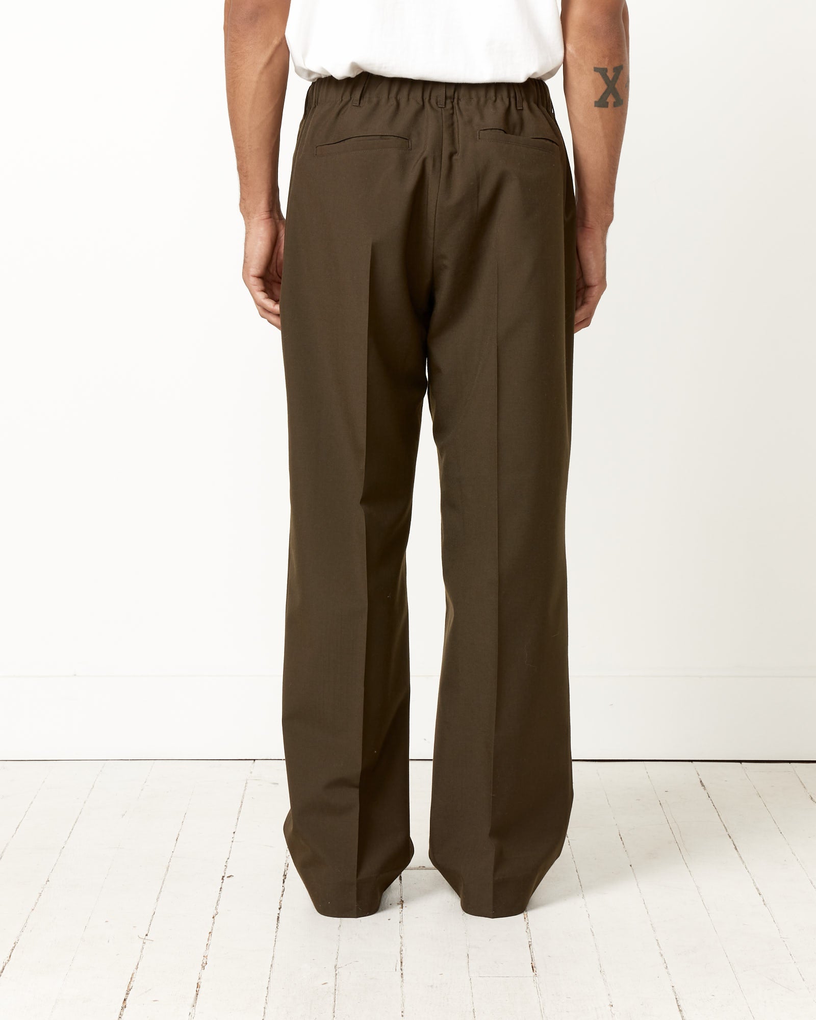 West Coast Pant 3.0 in Tropical Wool Nutmeg