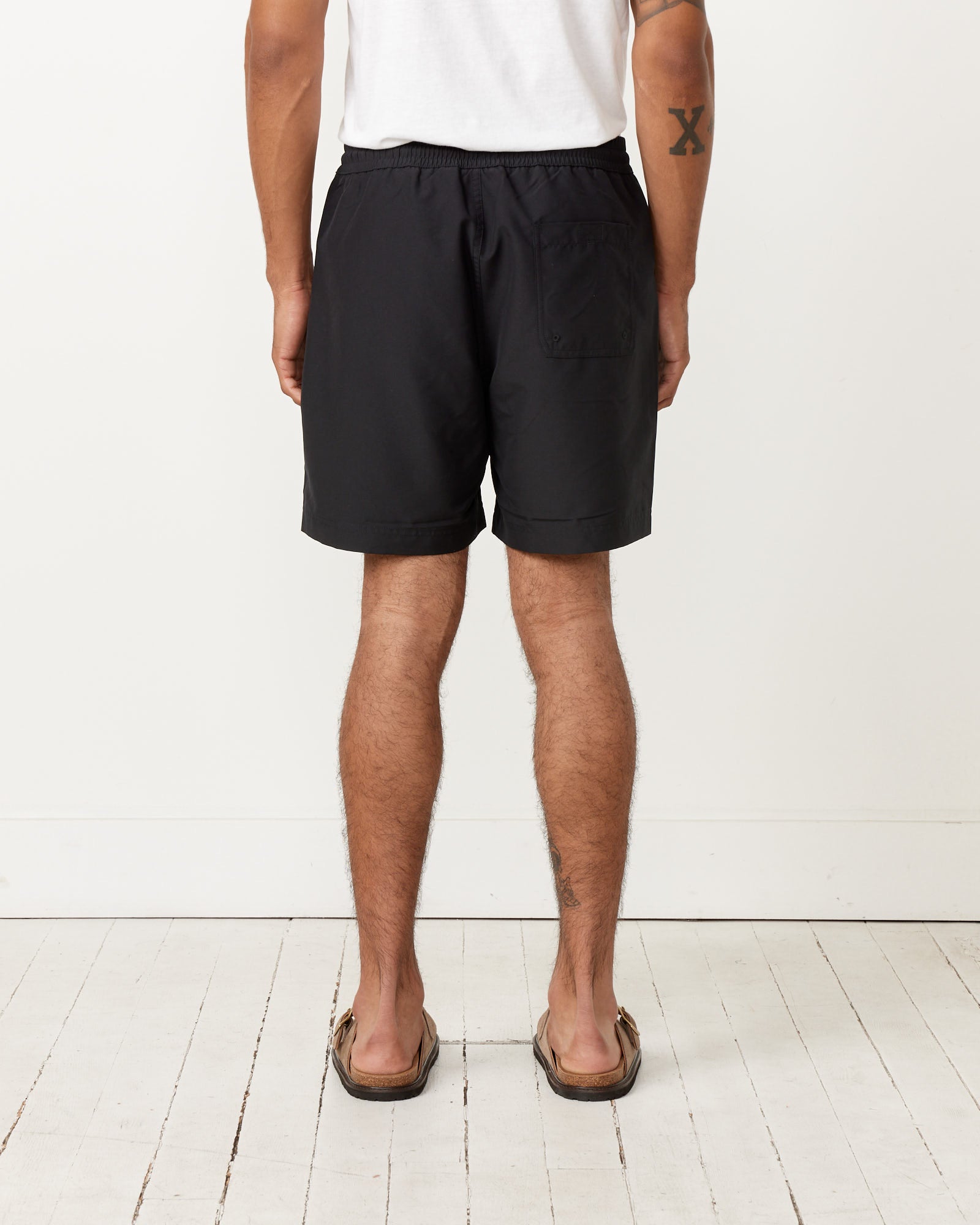 Chase Swim Trunks in Black/Gold