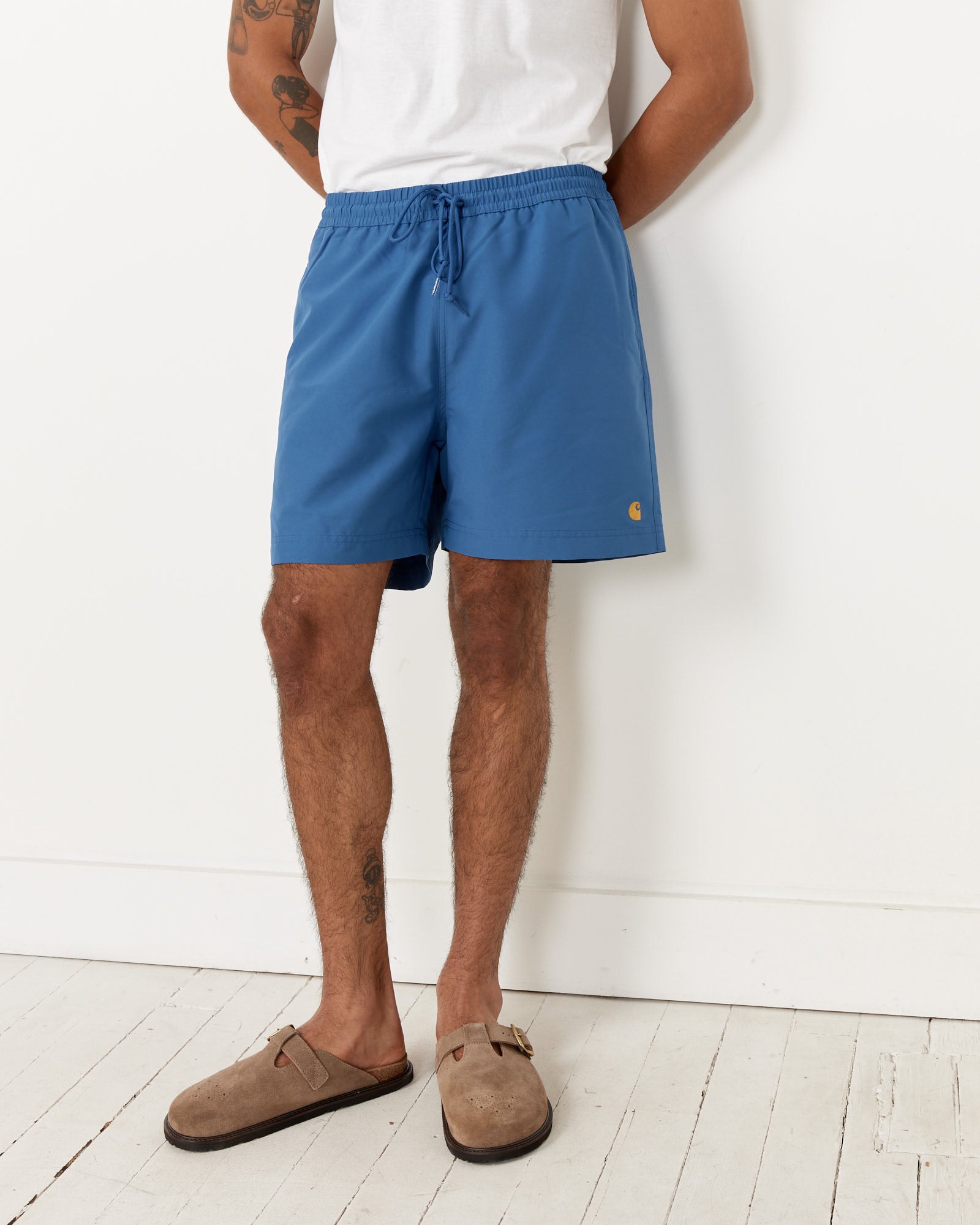 Chase Swim Trunks in Acapulco/Gold