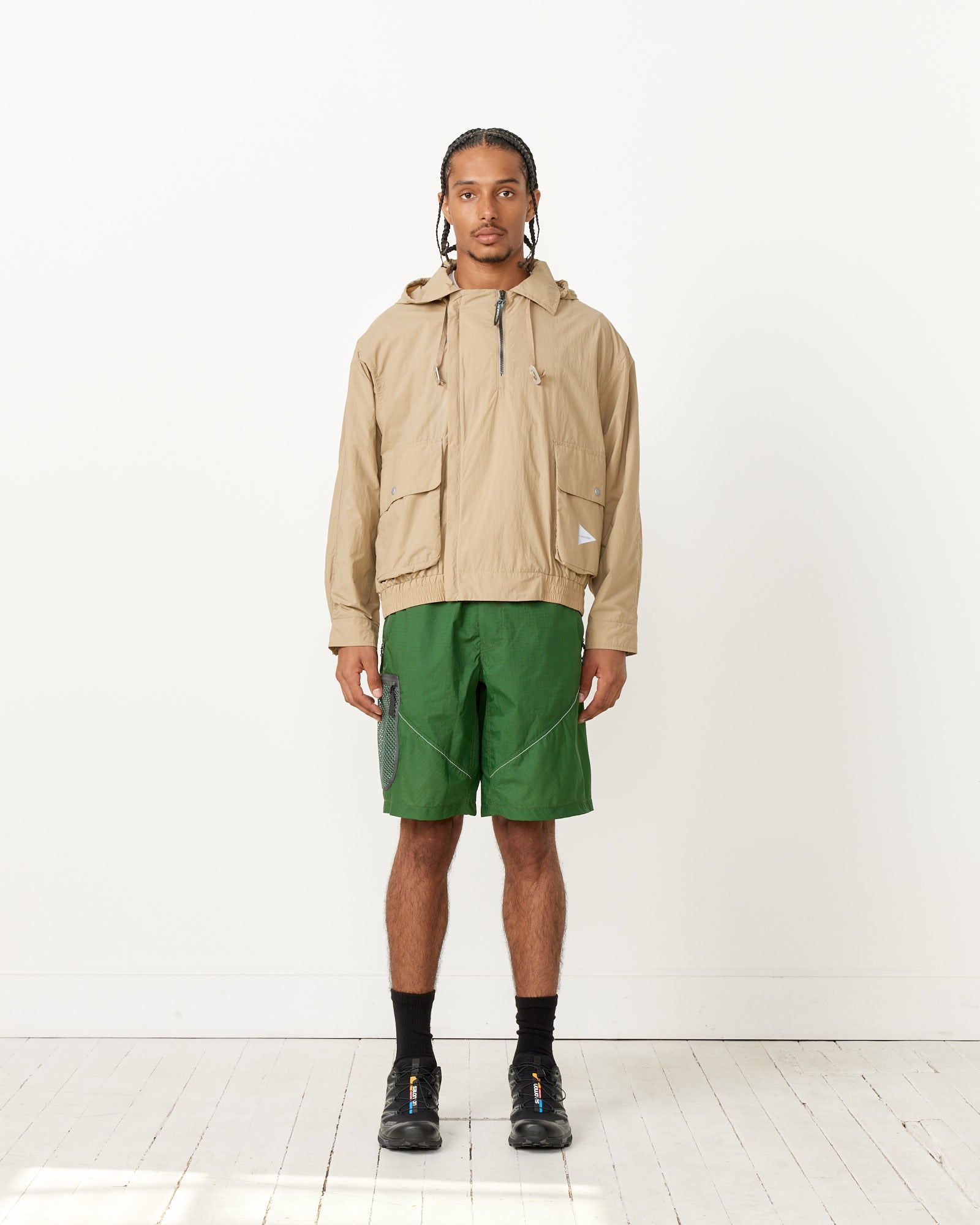 Water Repellent Light Jacket in Light Beige