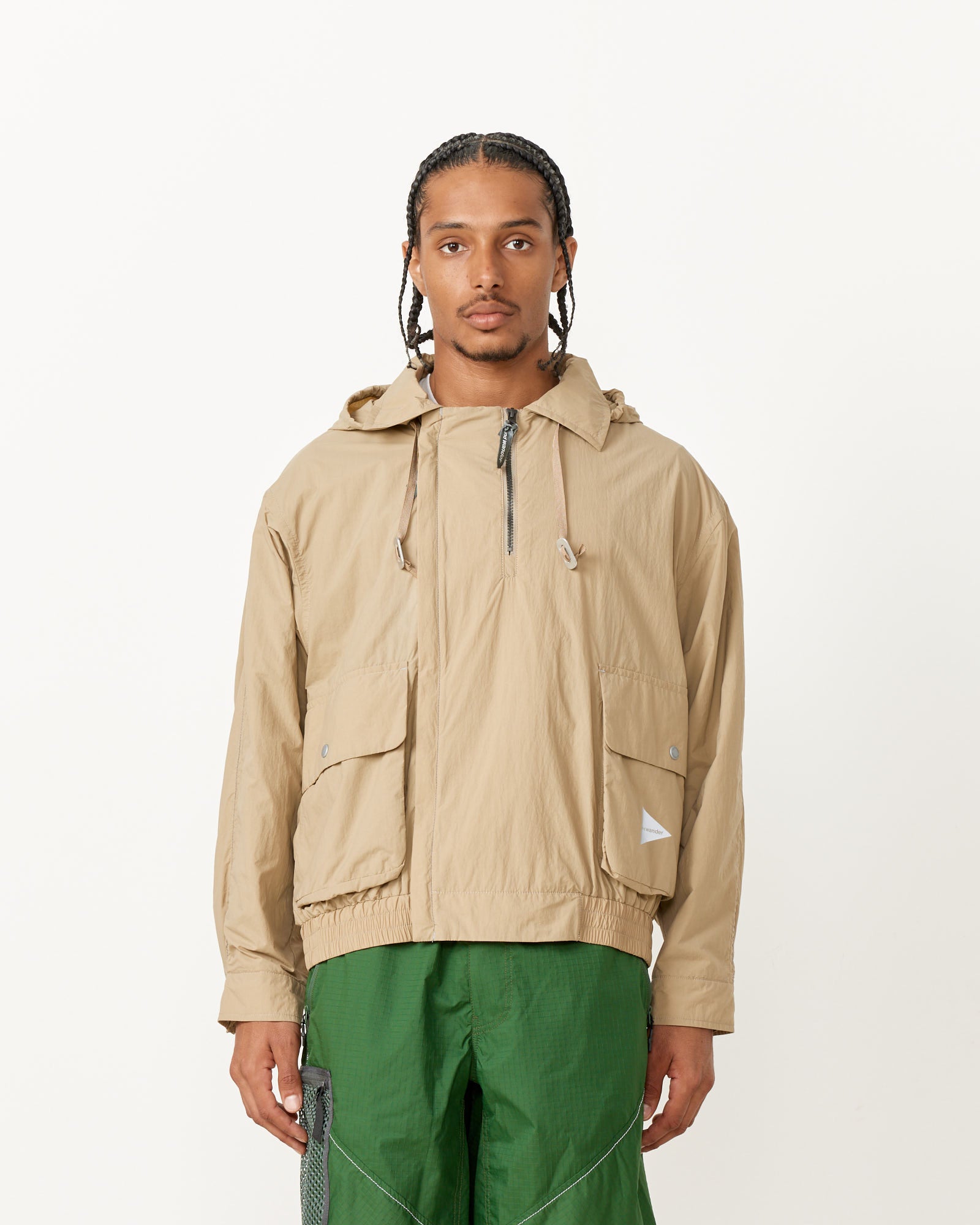 Water Repellent Light Jacket in Light Beige