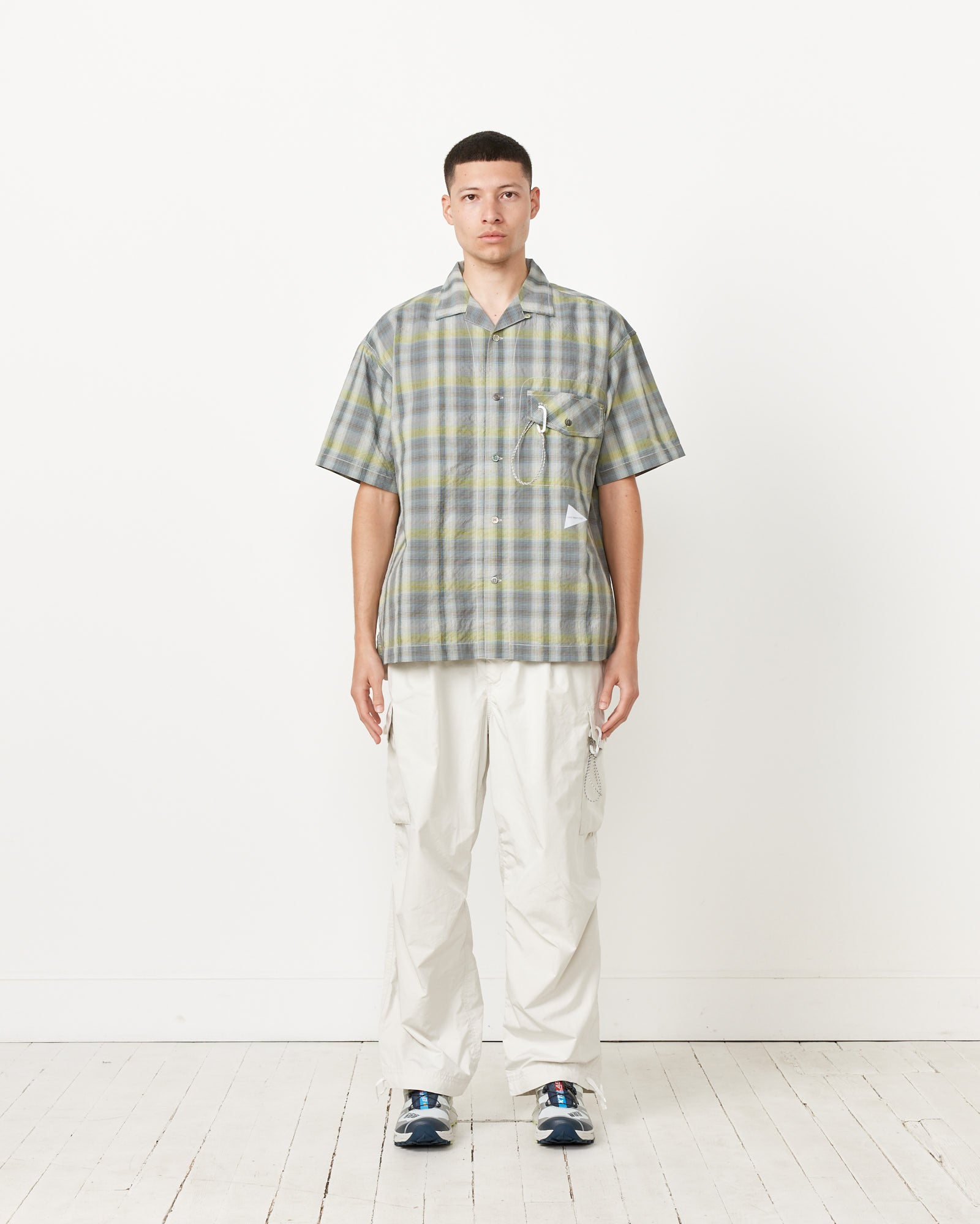 Oversized Cargo Pants in Off White