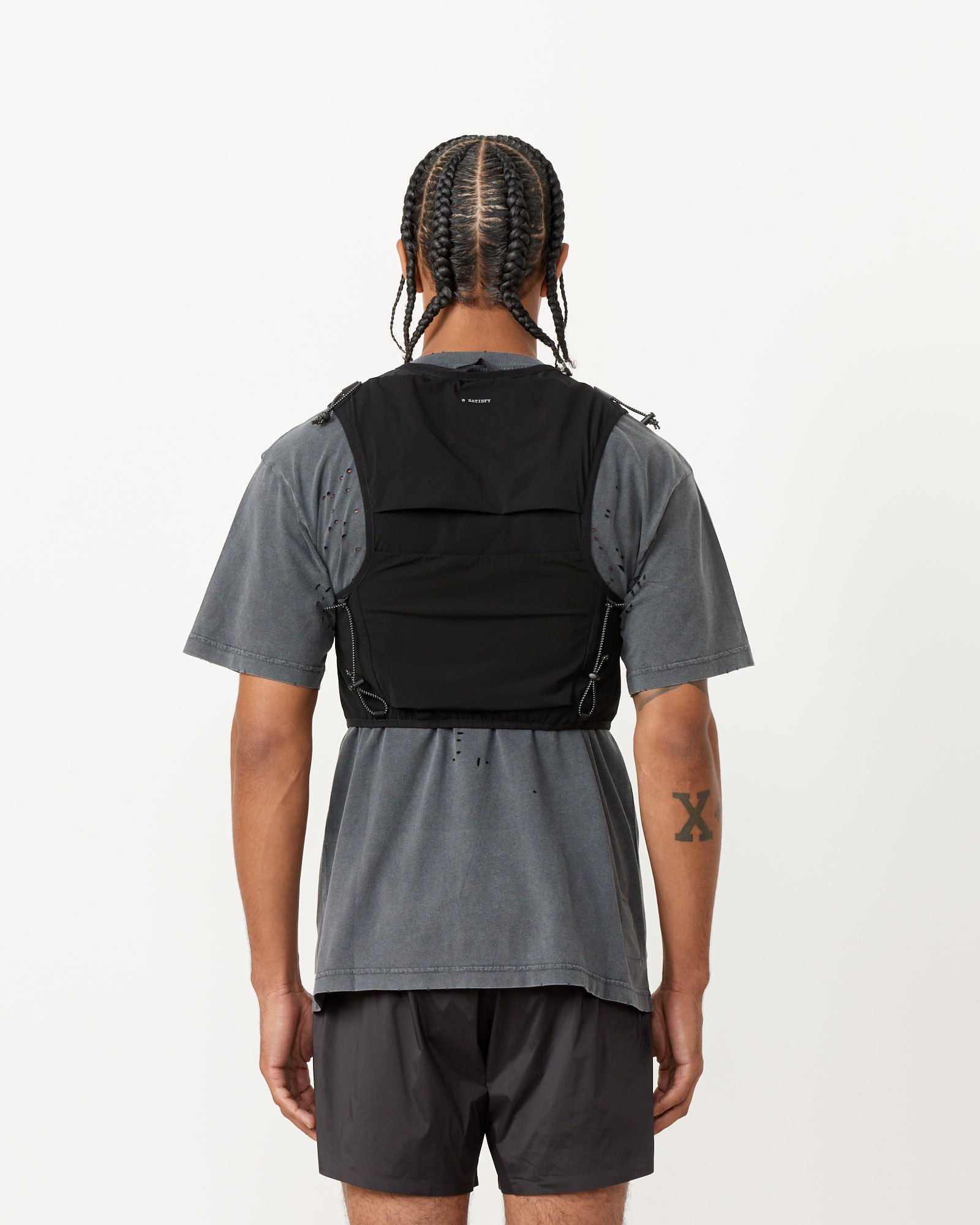 Satisfy Running Hydration Vest Black - Black / L/XL (258285)