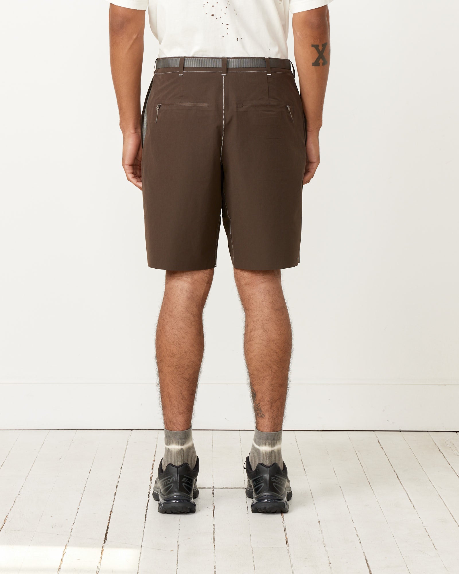 PeaceShell Standard Climb Shorts in Brown