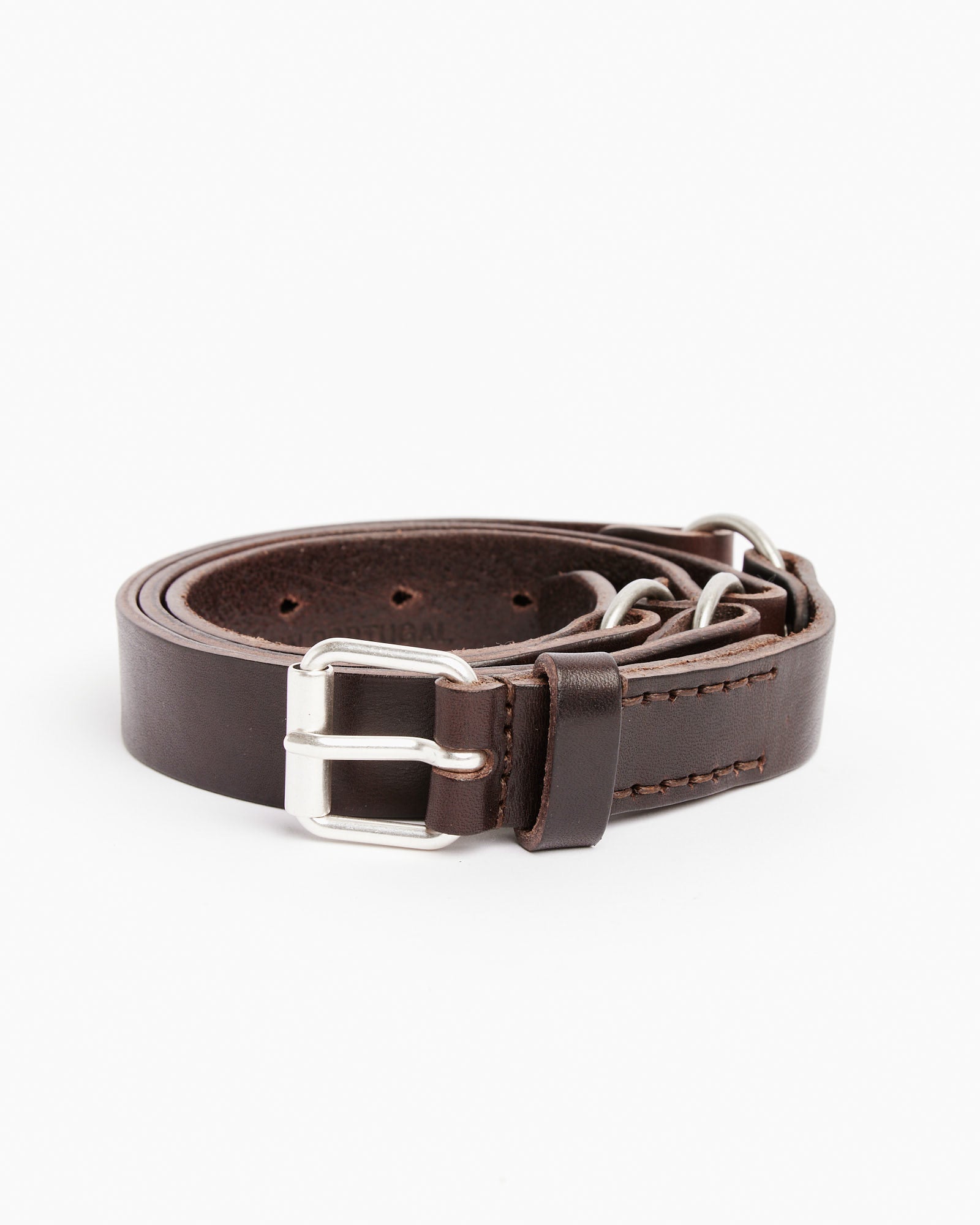 Our Legacy 2.5CM Ring Belt Grizzly Brown - Grizzly Brown / 90 (258473)