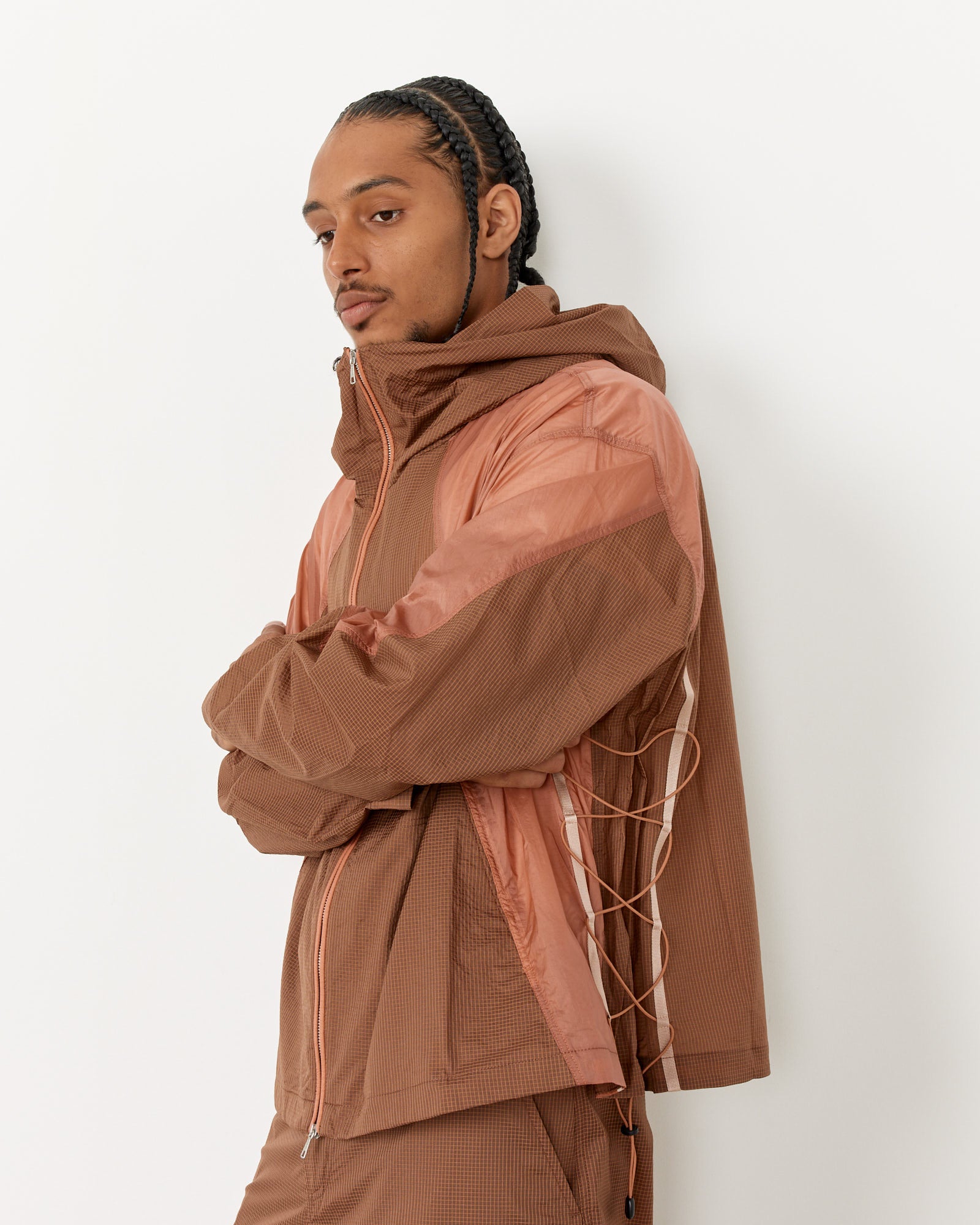 Retrospec Jacket in Golden Brown Tactile Ripstop