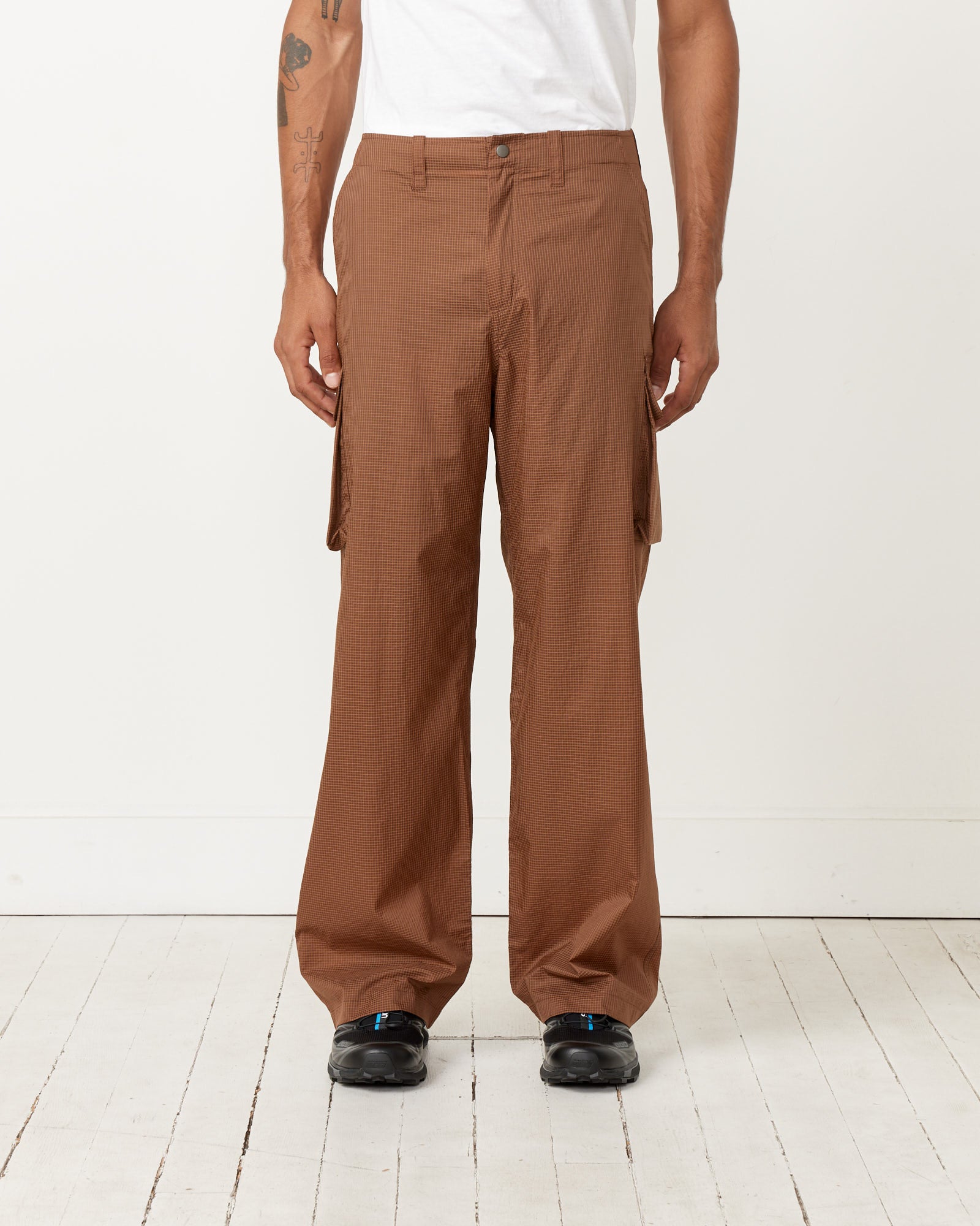 Our Legacy Mount Cargo Pants Golden Brown Tactile Ripstop - Golden Brown Tactile Ripstop / 50 (258577)