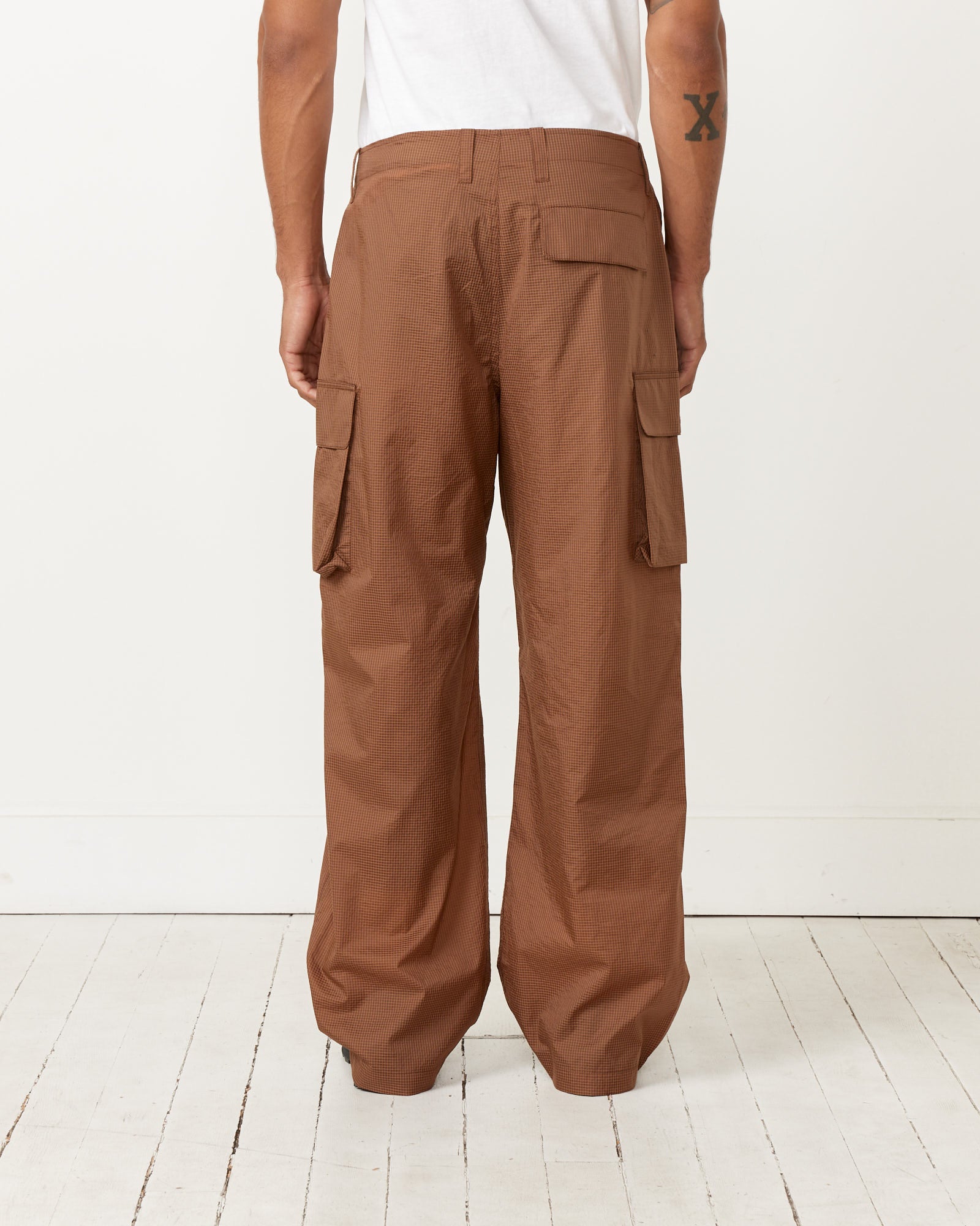 Our Legacy Mount Cargo Pants Golden Brown Tactile Ripstop - Golden Brown Tactile Ripstop / 50 (258577)