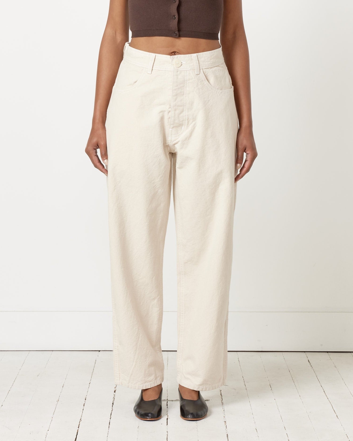 California Wide Pant in Natural