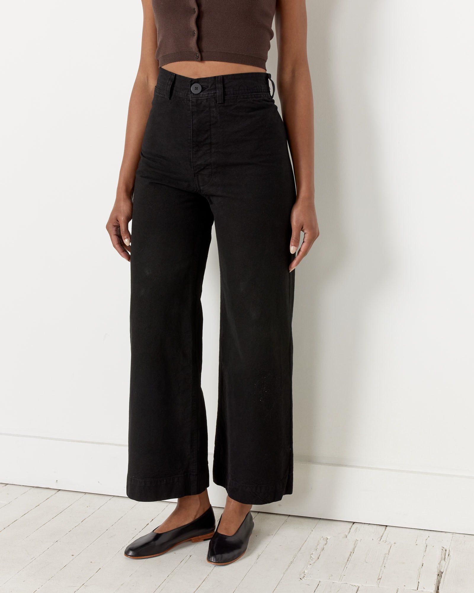 Jesse Kamm The Sailor Pant Black - Black / 2 (258739)