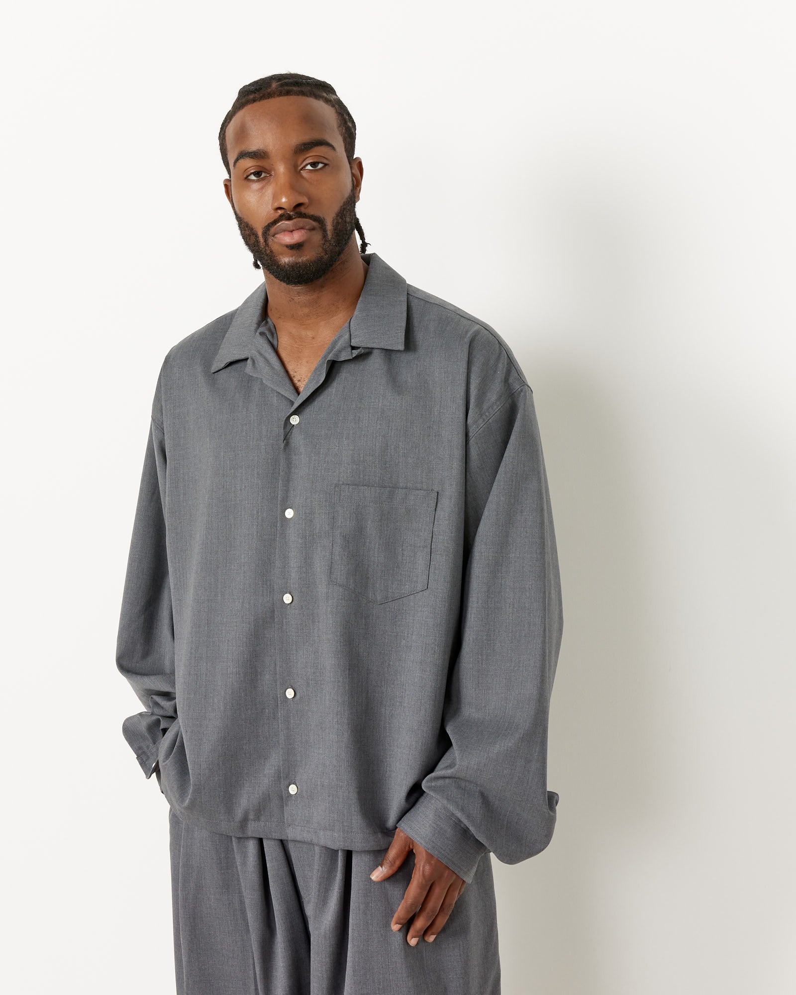 Essentials Long Sleeve Overshirt