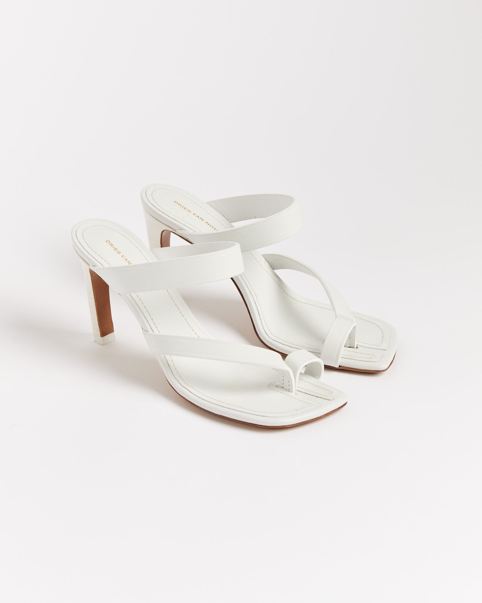 Heeled Sandals in White - White / 39 (259029)