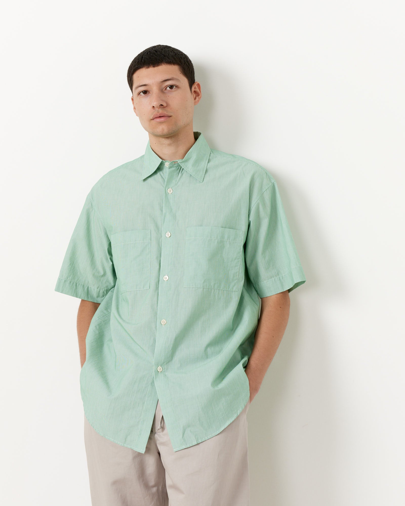 Arpenteur Stereo S/S Shirt Green - Green / L (259411)