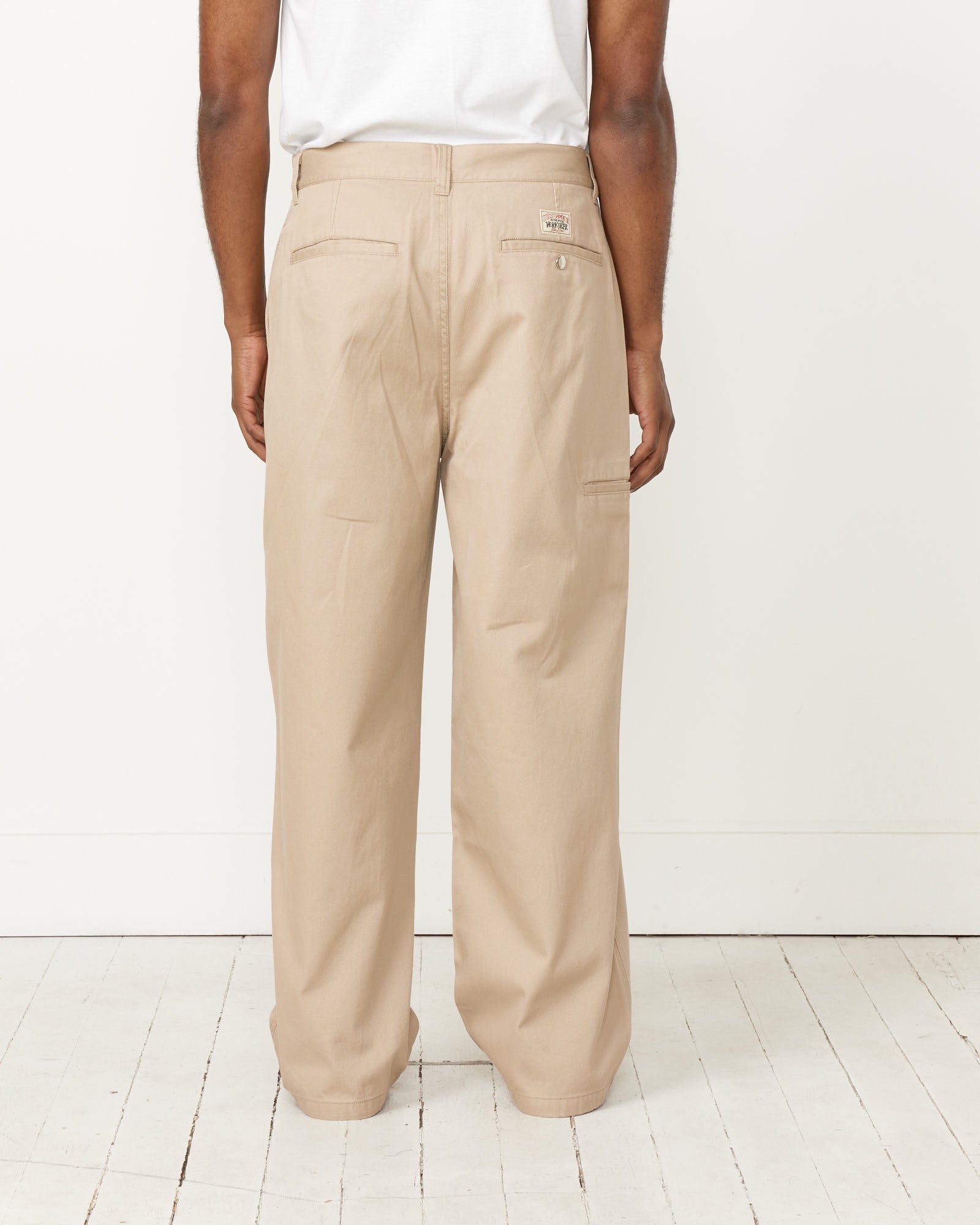 Stussy Workgear Trousers Khaki - Khaki / 32 (259685)