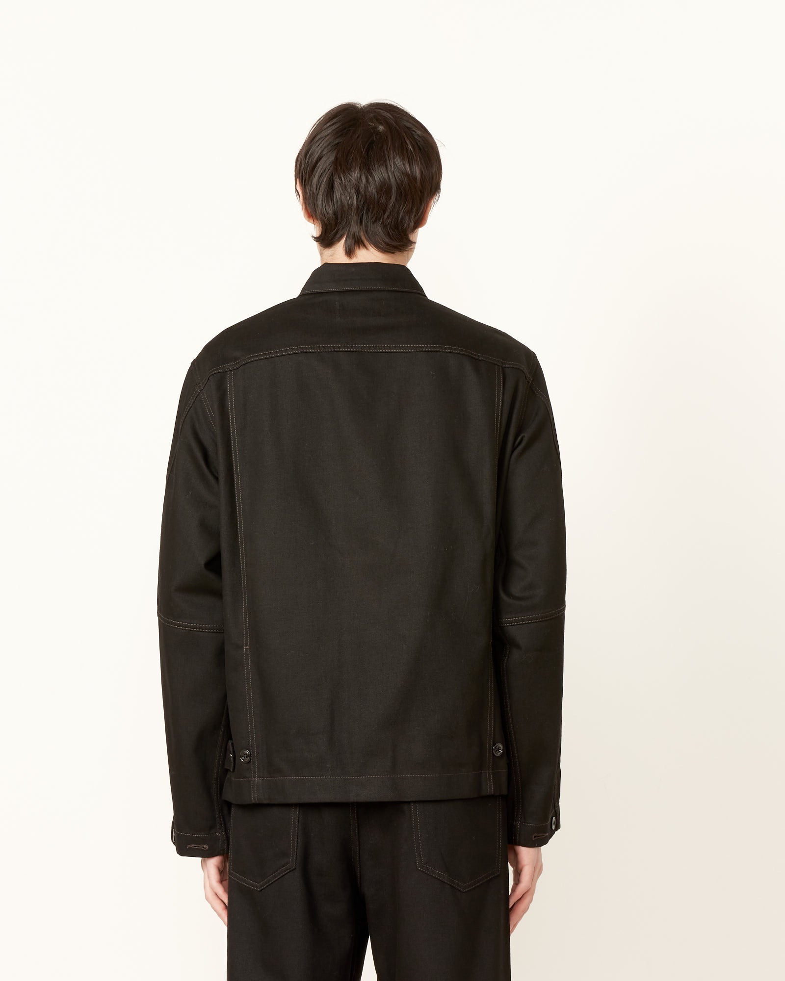 Lemaire Boxy Jacket Black - Black / M (259723)