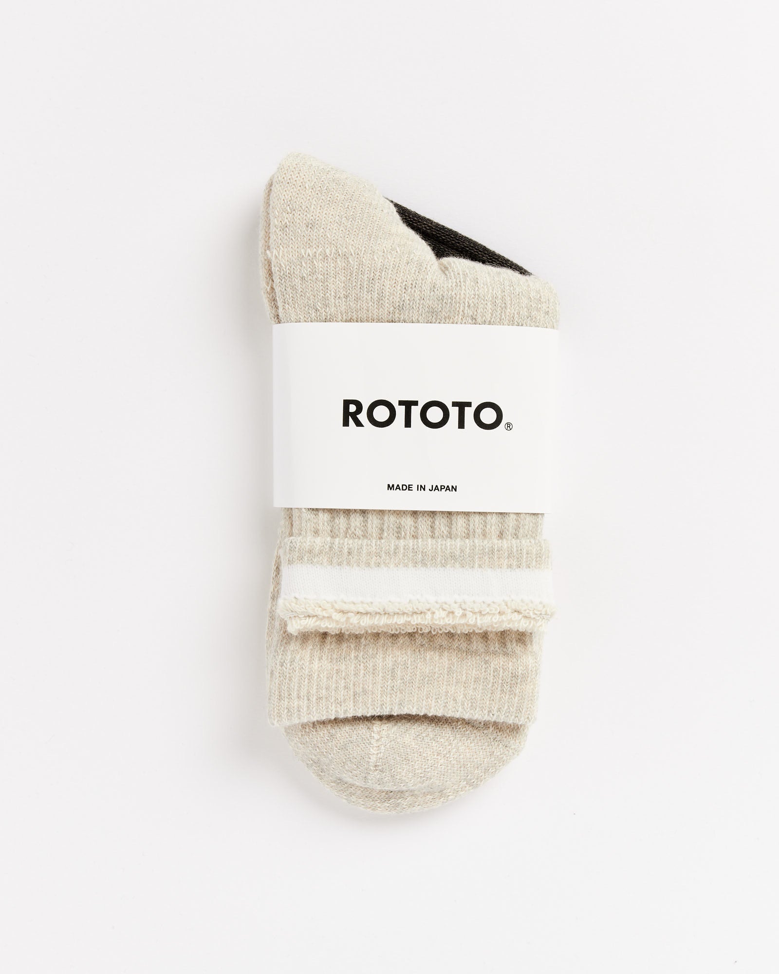 Rototo 1508 Socks Light Grey - Light Grey / L (259797)