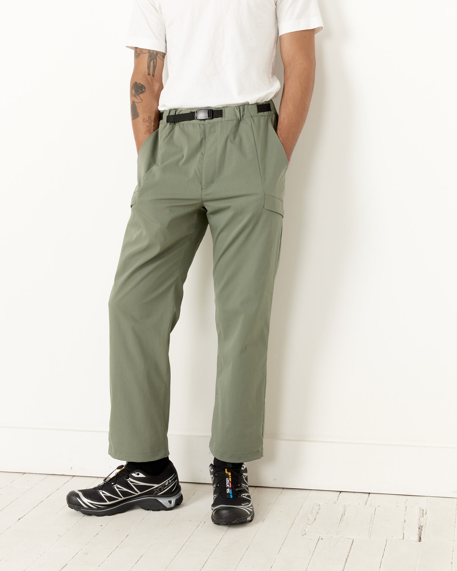 Snow Peak FR Stretch Pants Forest Green - Forest Green / M (259856)