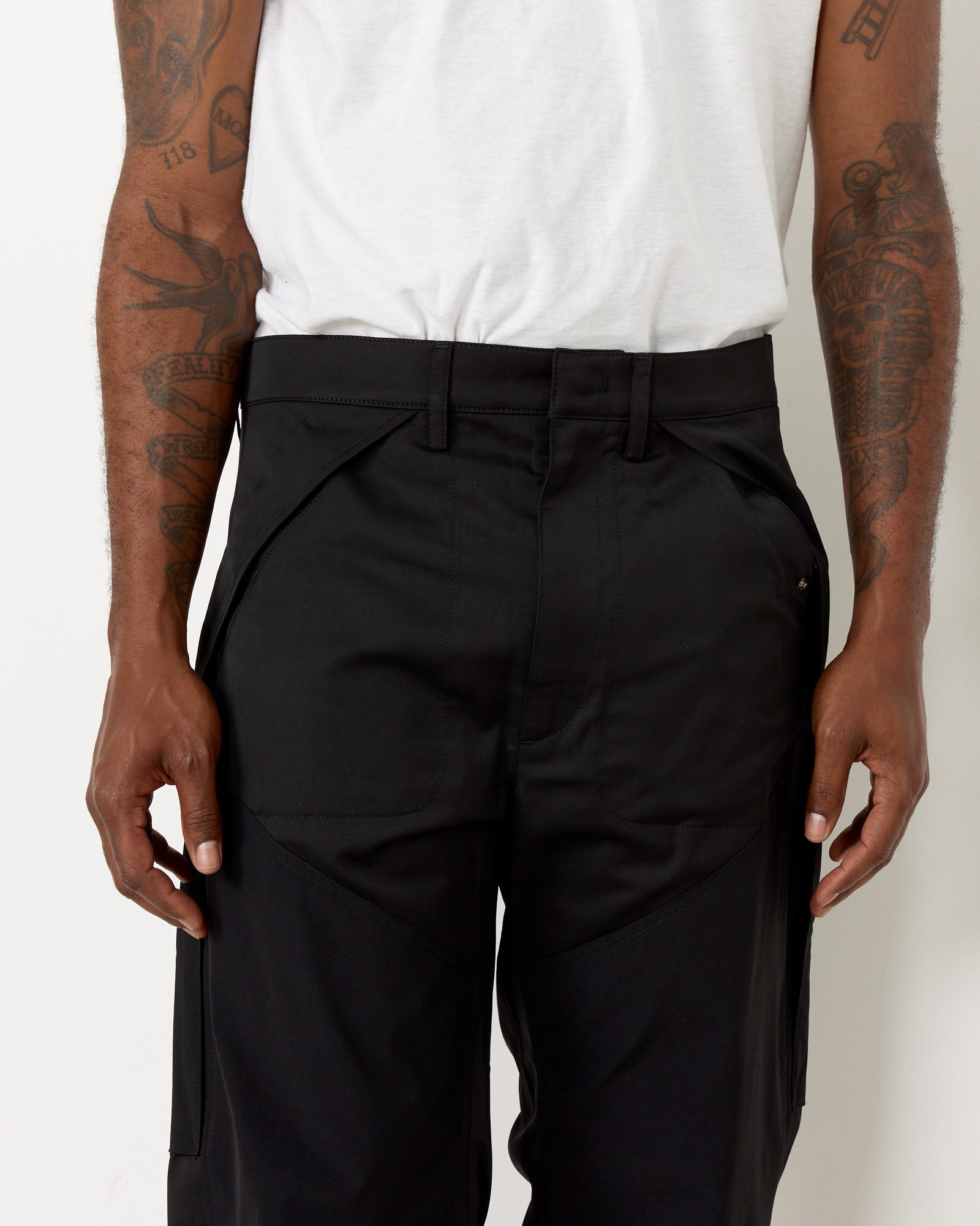 ROA Cargo Trousers Black - Black / L (259990)