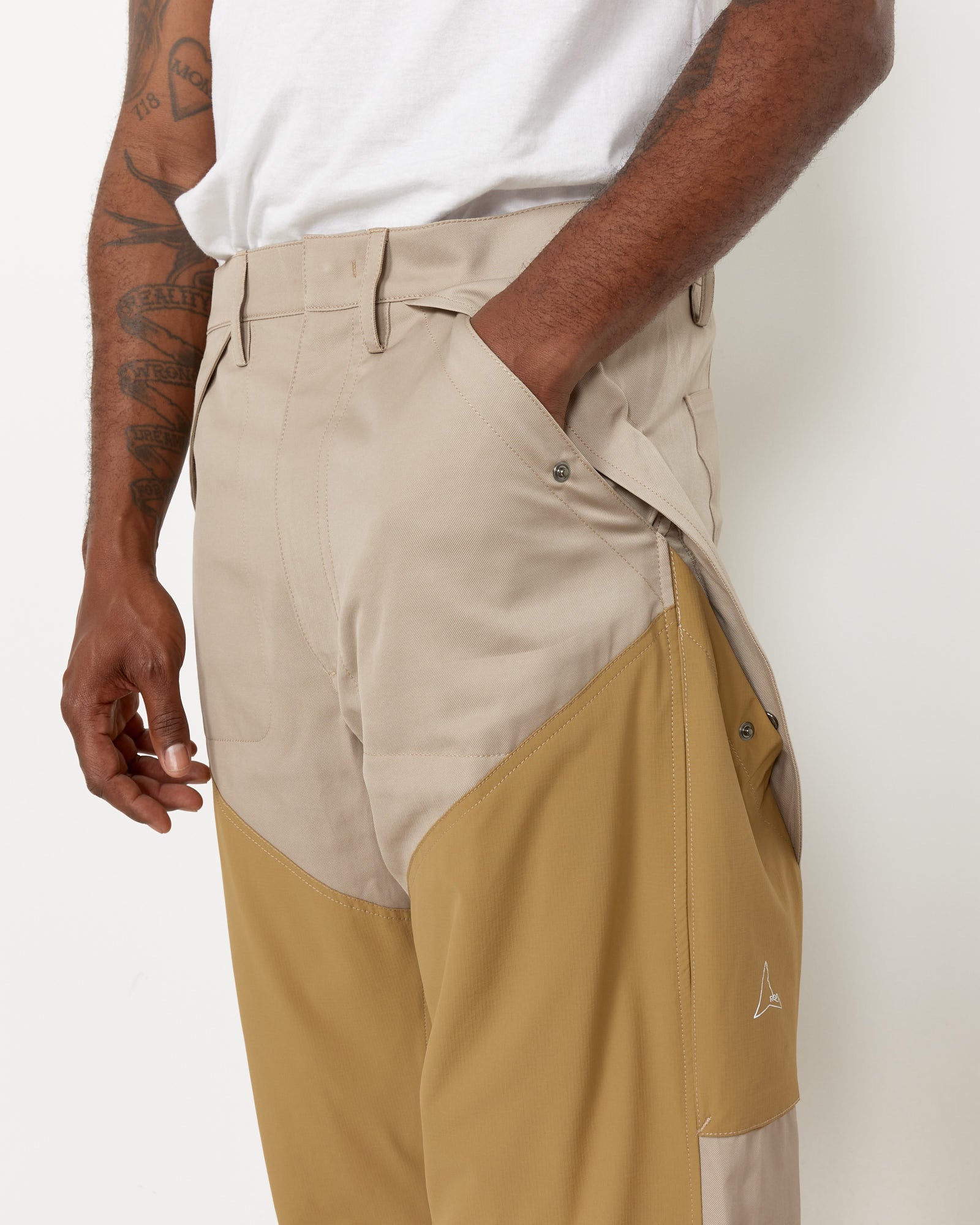 ROA Cargo Trousers Antique Bronze - Antique Bronze / L (259993)