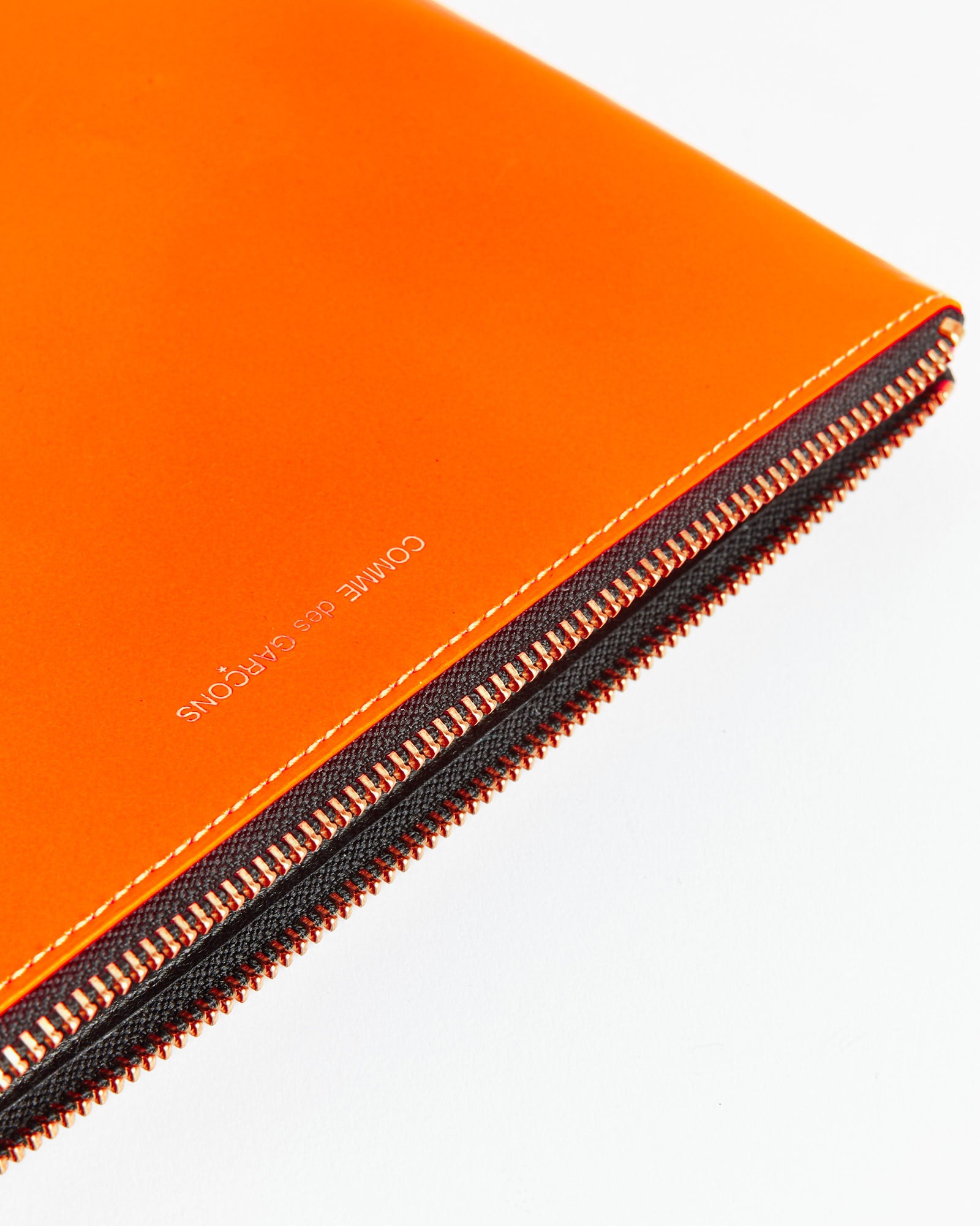 Classic Zip Pouch in Orange/Pink