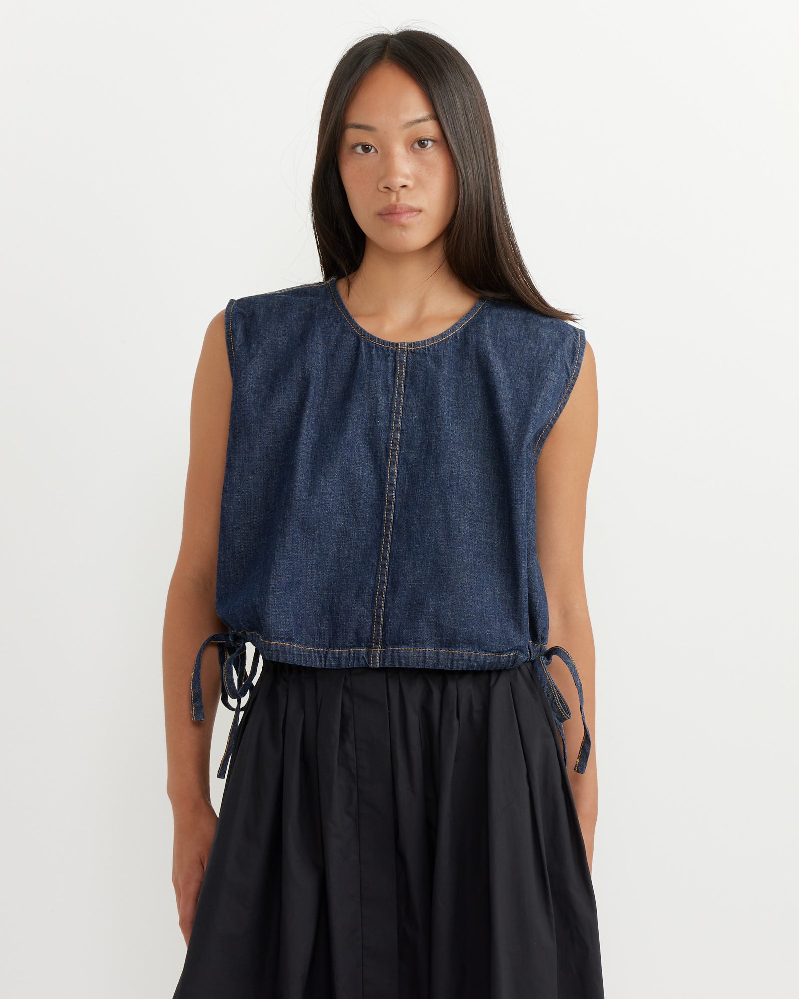 Rachel Comey Aires Top Dark Indigo - Dark Indigo / XS (260622)