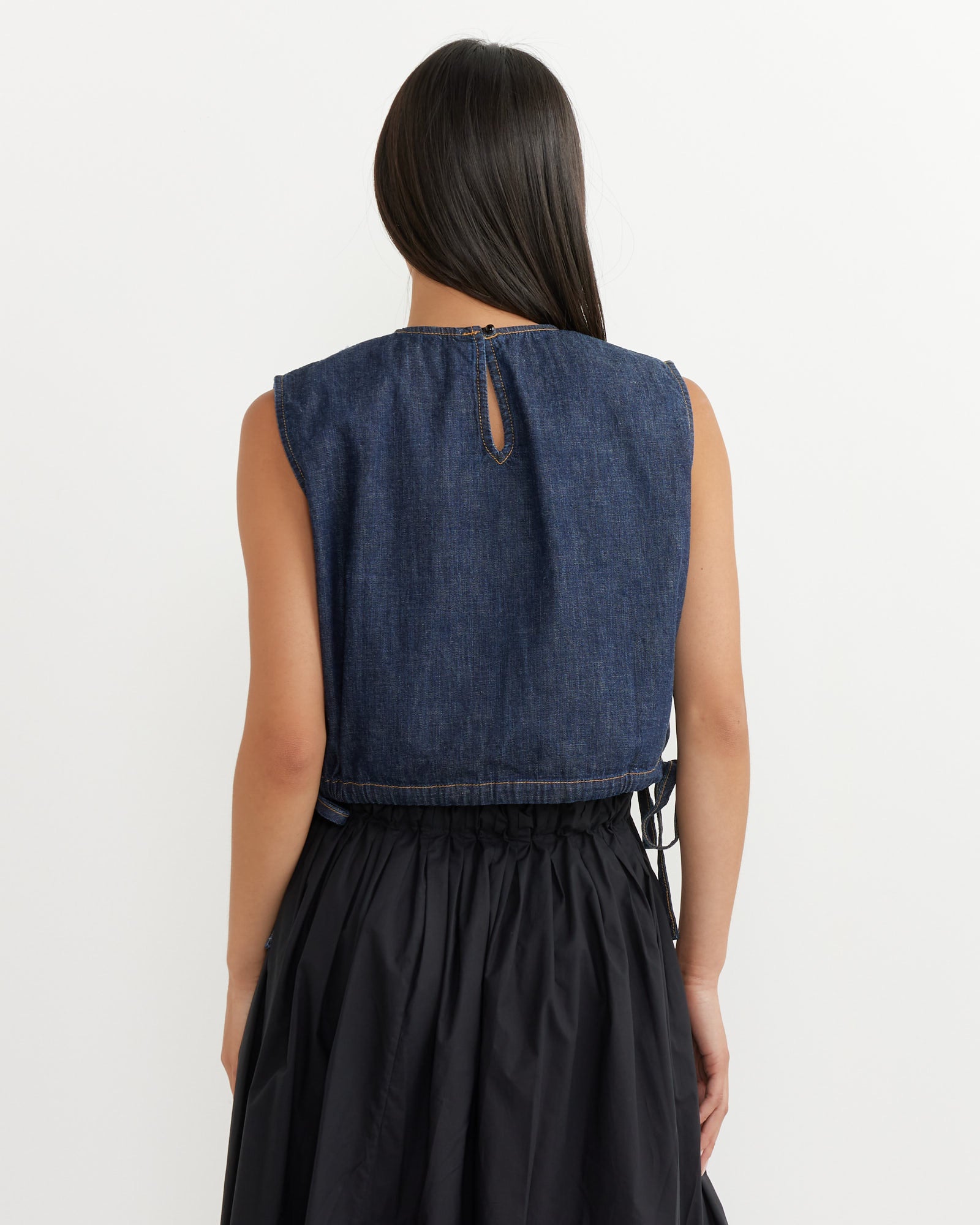 Rachel Comey Aires Top Dark Indigo - Dark Indigo / XS (260622)