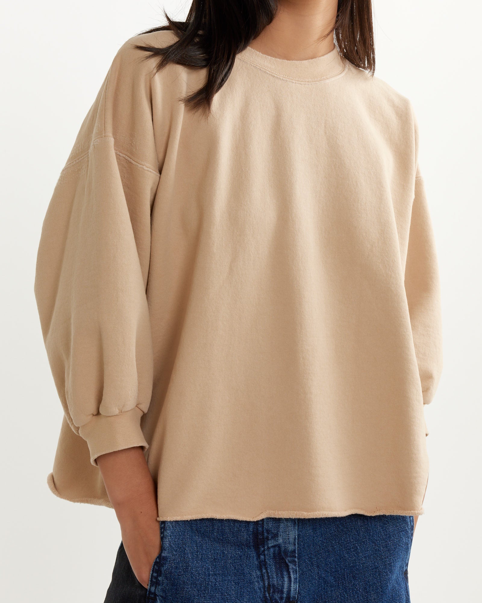 Rachel Comey Fond Sweatshirt Beige - Beige / XS/S (260629)