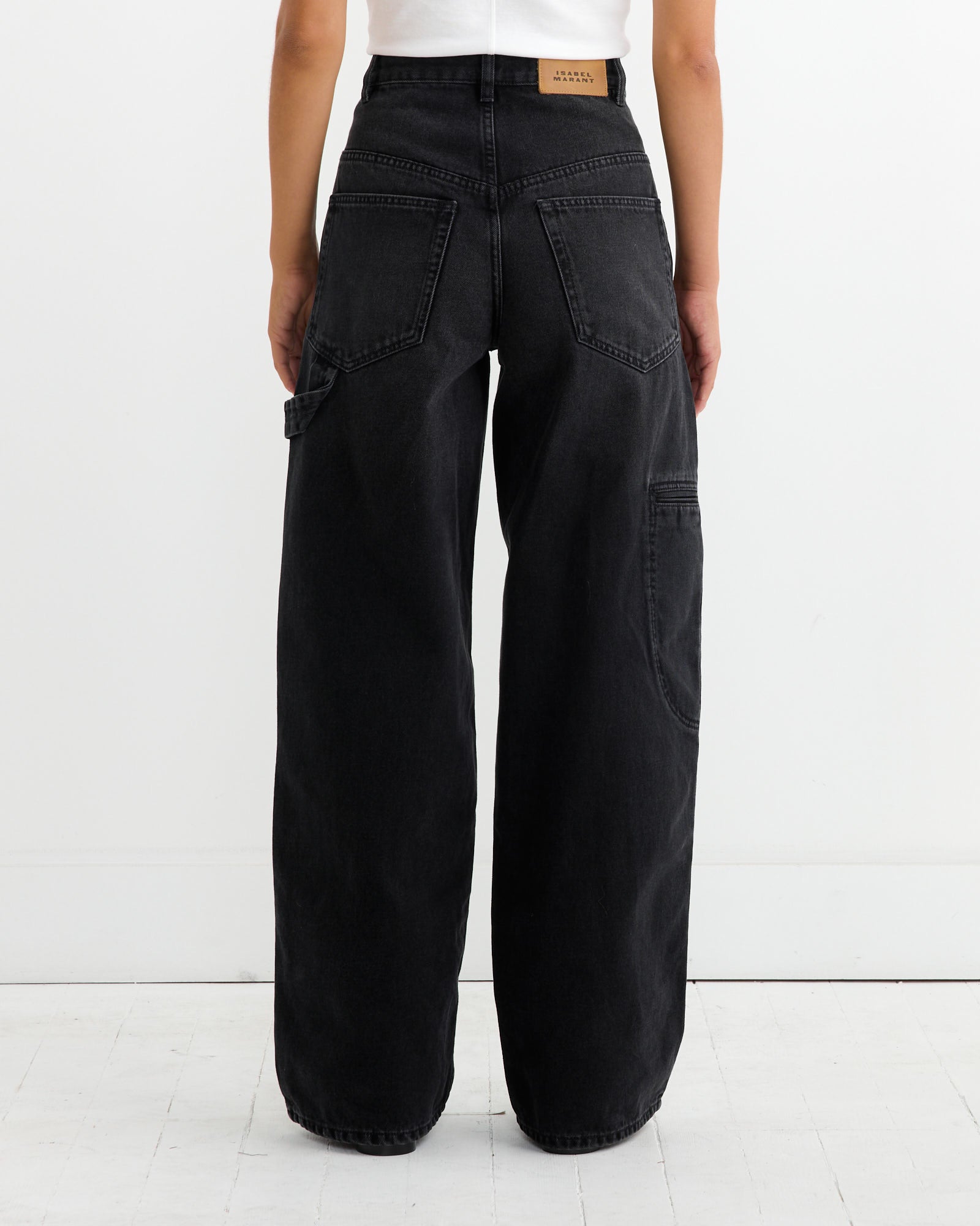 Isabel Marant Etoile Solene Pant Faded Black - Faded Black / 34 (260653)