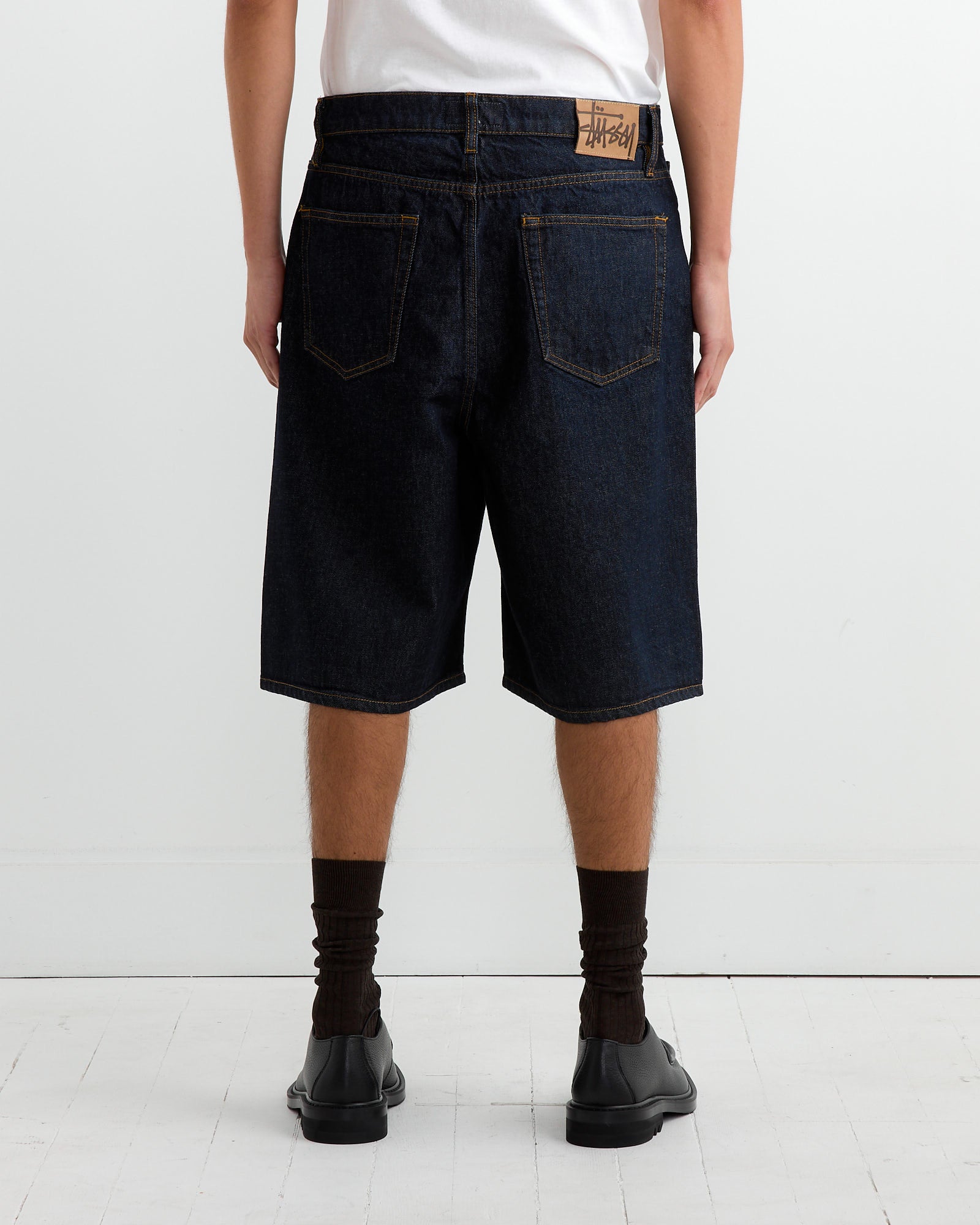 Stussy Big Ol' Denim Short Rinsed Indigo - Rinsed Indigo / 32 (260769)