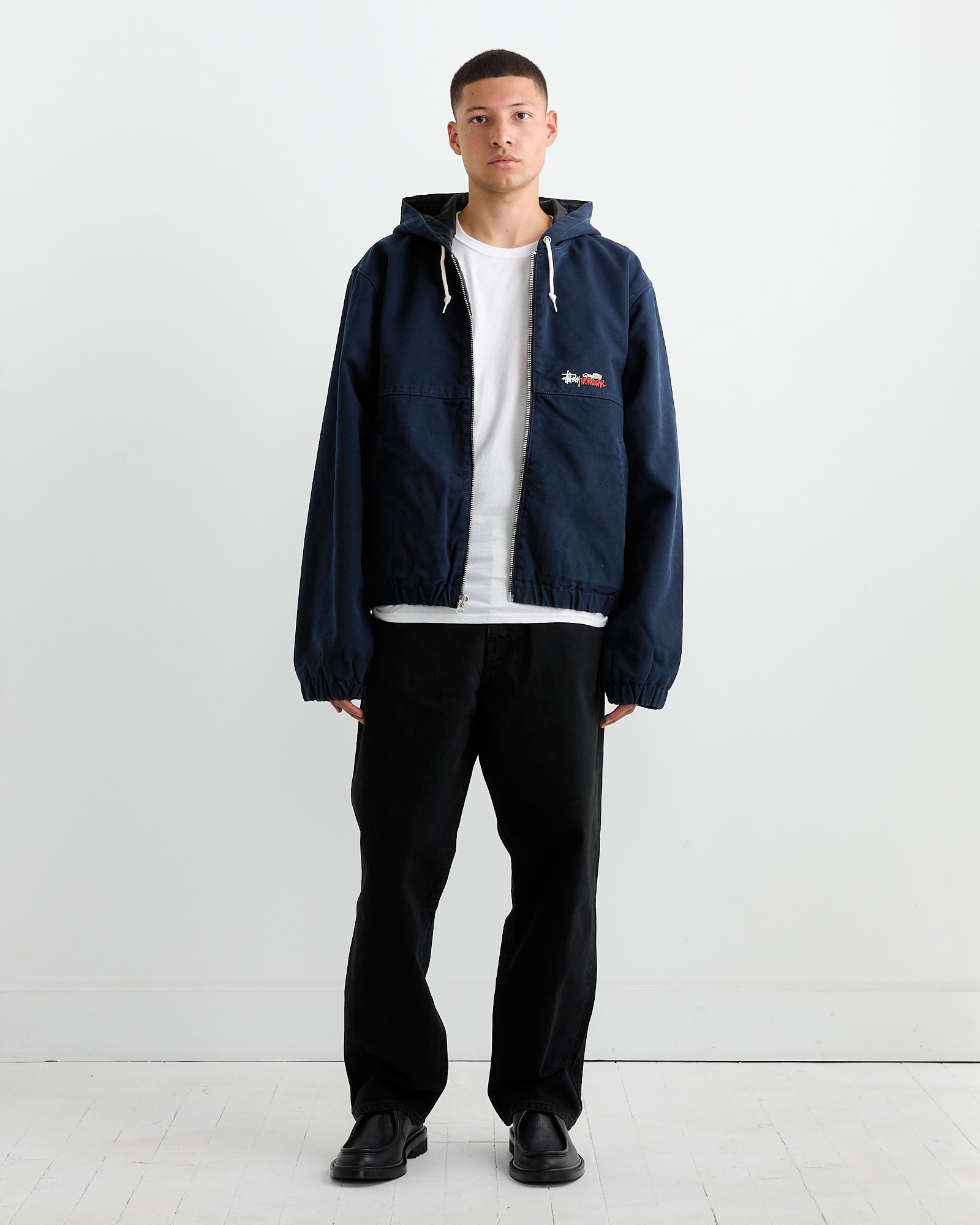 Work Canvas Jacket in Navy