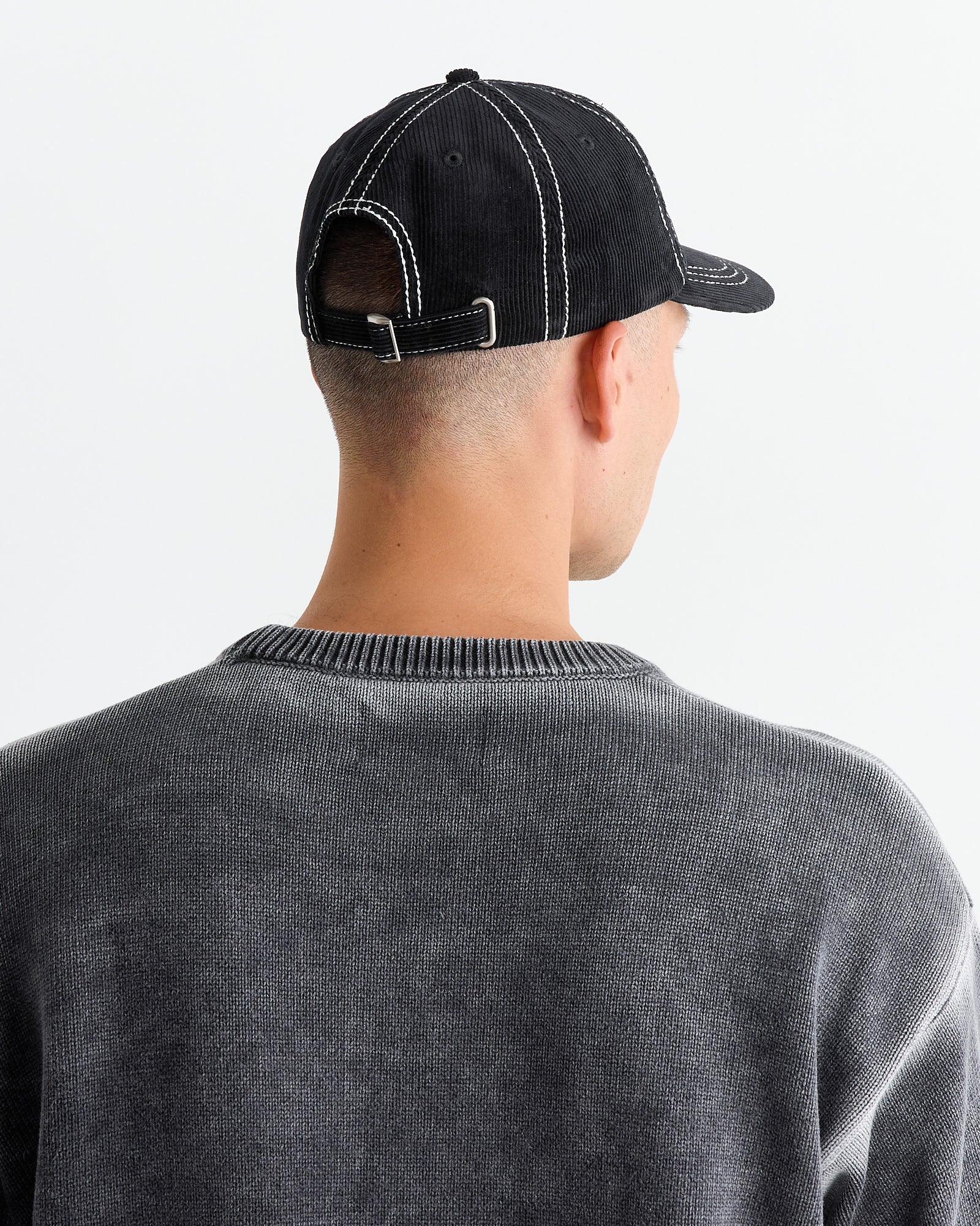 Stussy Link Stitch Strap Back Hat - Black / OS (260819)