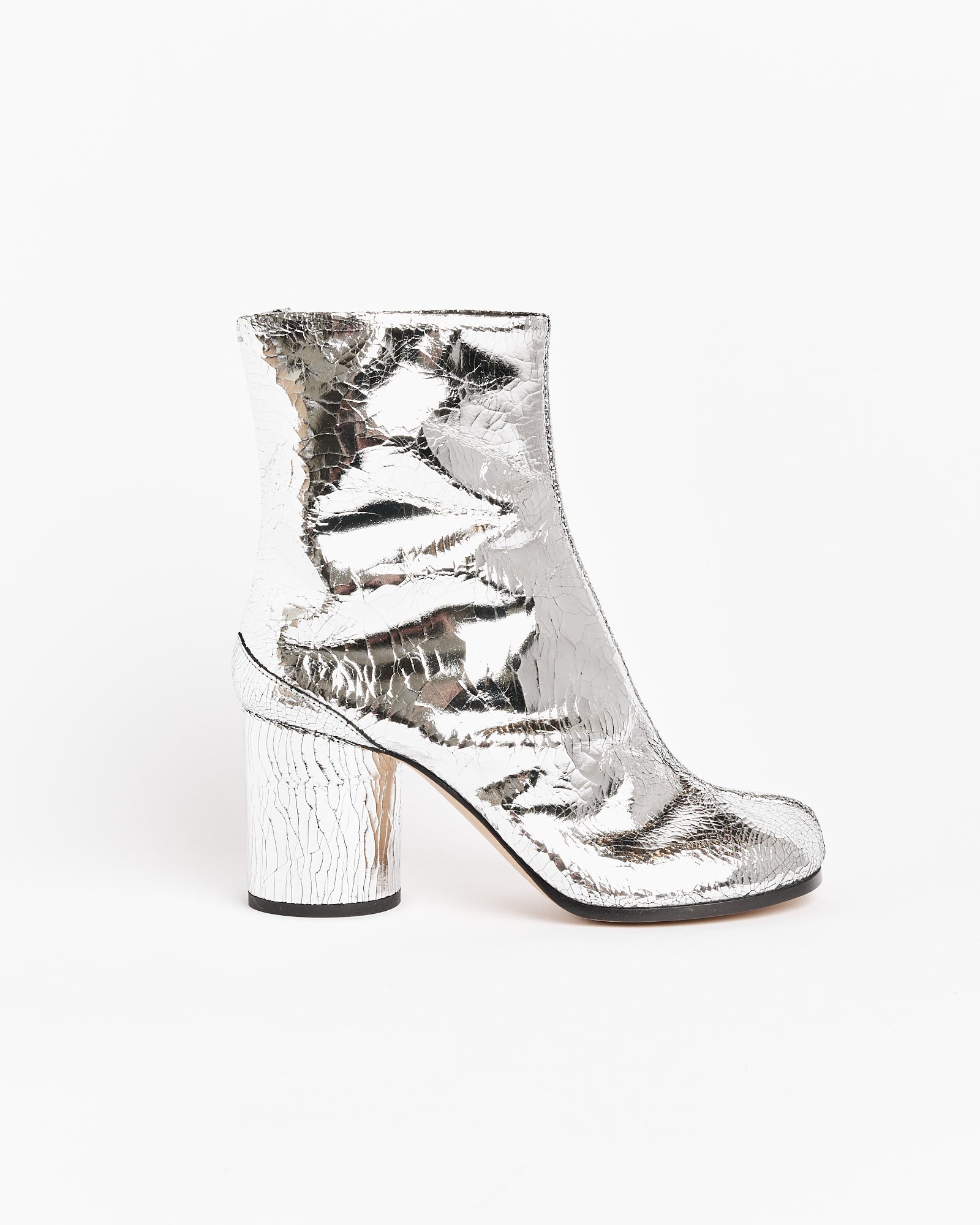 Tabi Ankle Boots in Silver - Silver / 37 (260881)