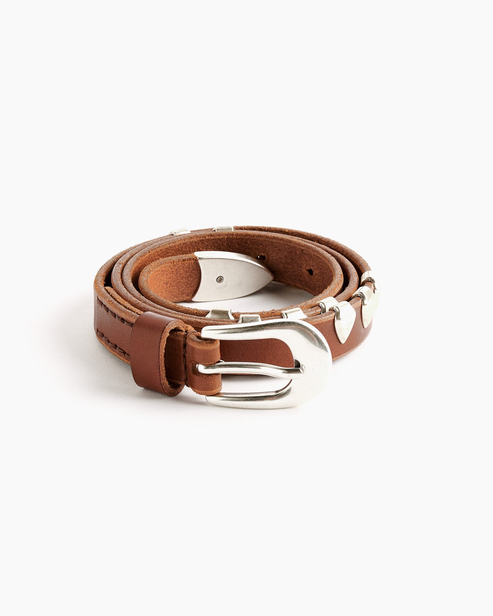 Bridle Leather Belt in Claw Hazel