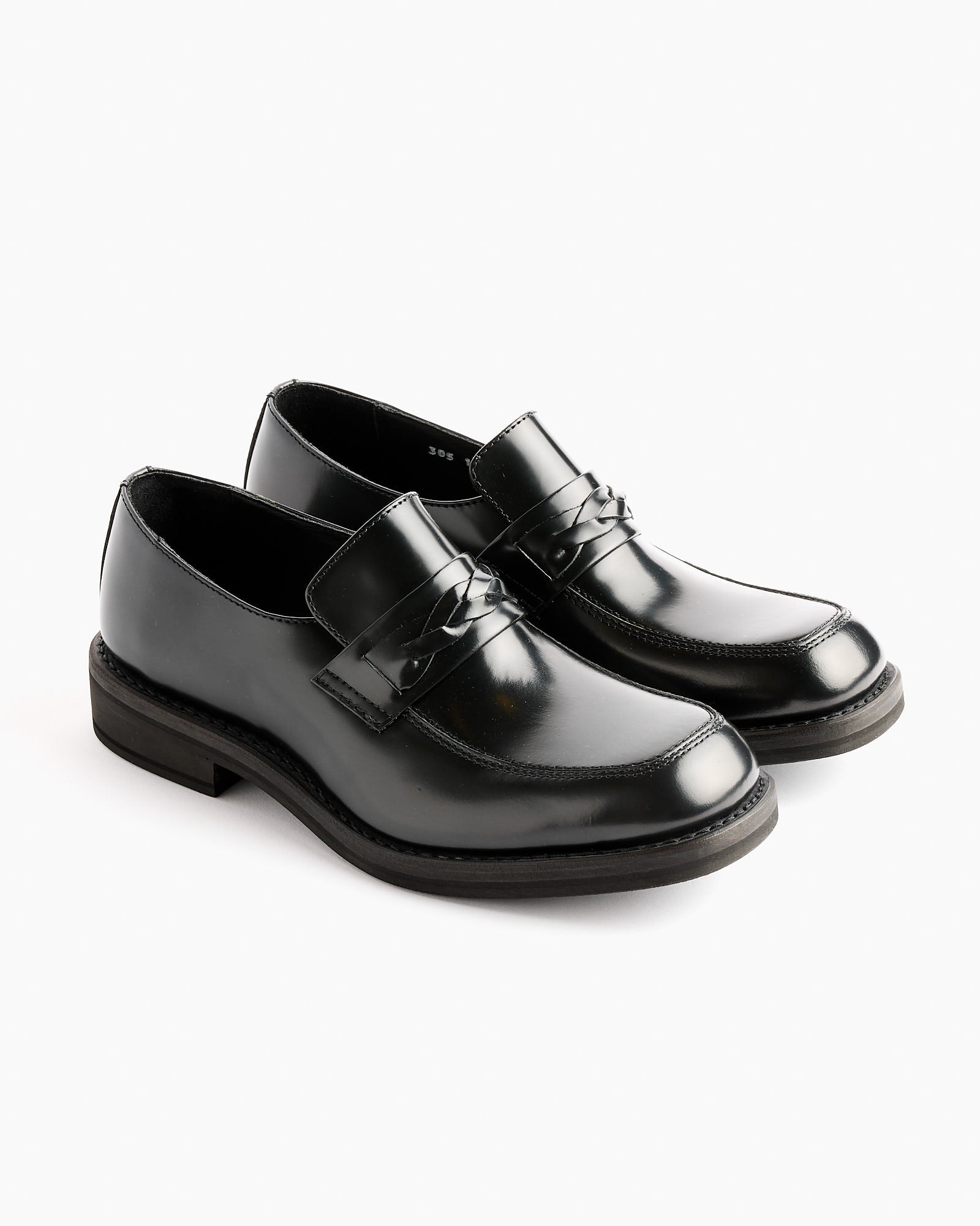 Our Legacy Nakano Loafer Glazed Black - Glazed Black / 43 (261058)