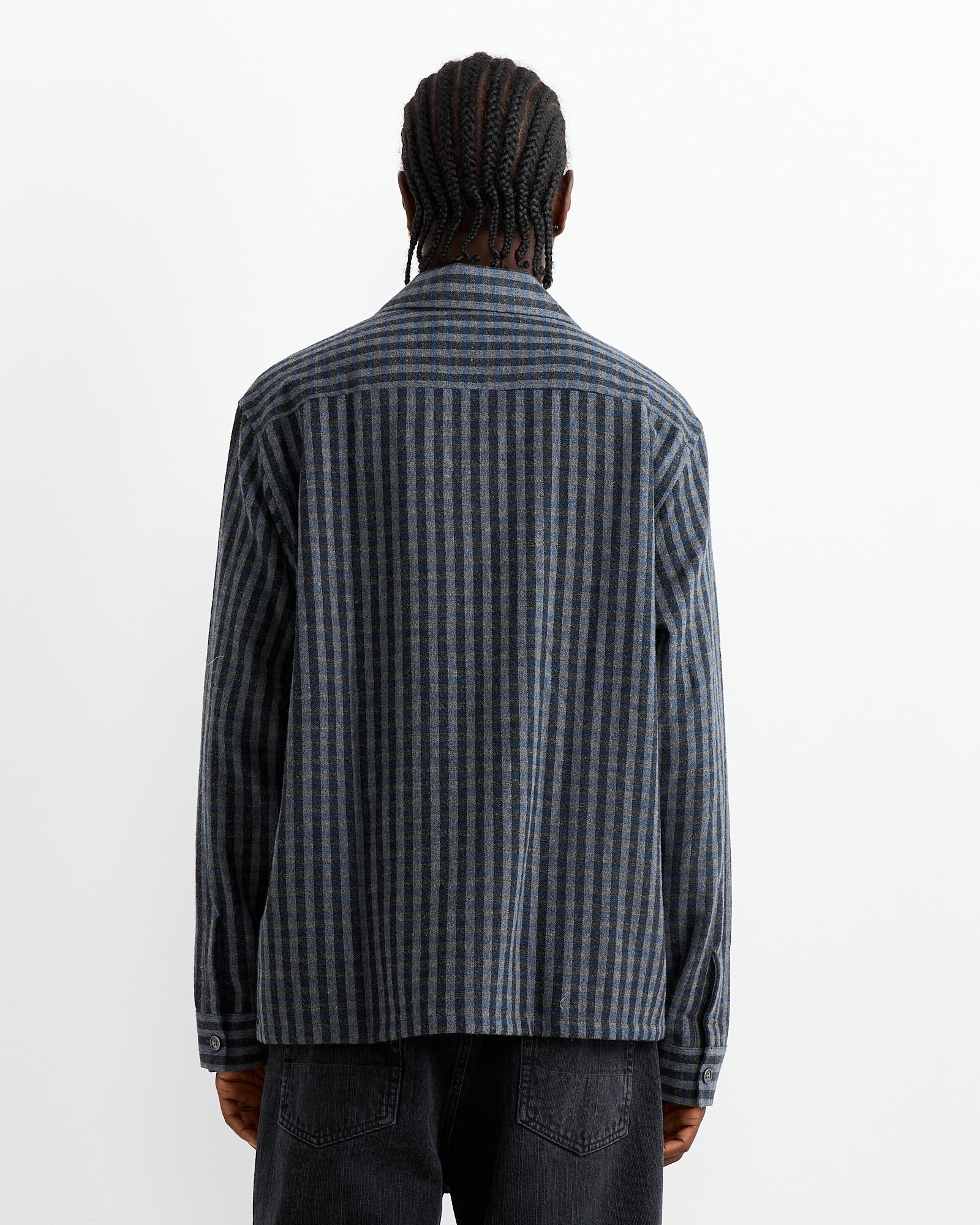 Our Legacy Hausen Shirt Principal Check Wool - Principal Check Wool / 46 (261065)