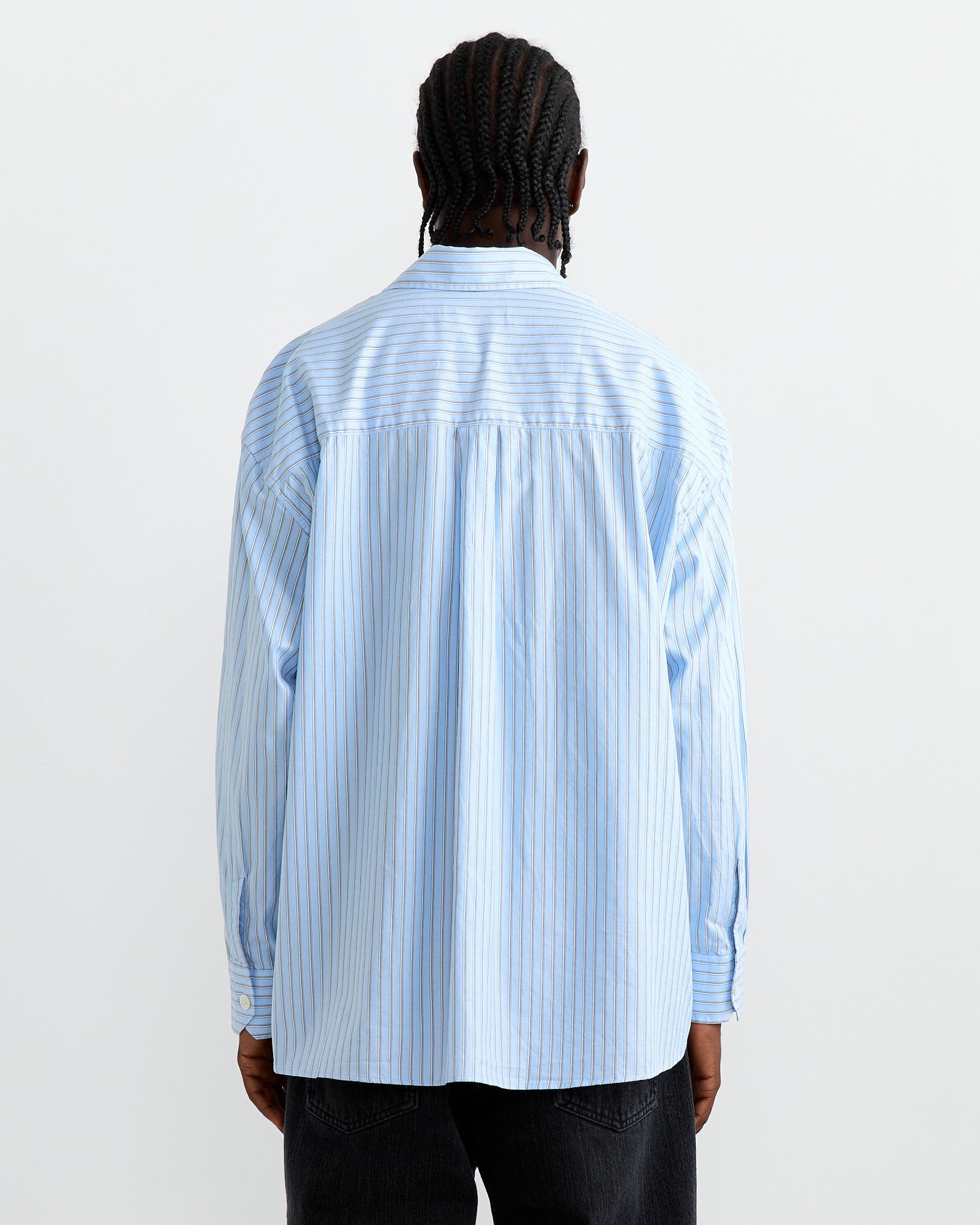 Our Legacy Borrowed Shirt Big Daddy Stripe - Big Daddy Stripe / 46 (261073)