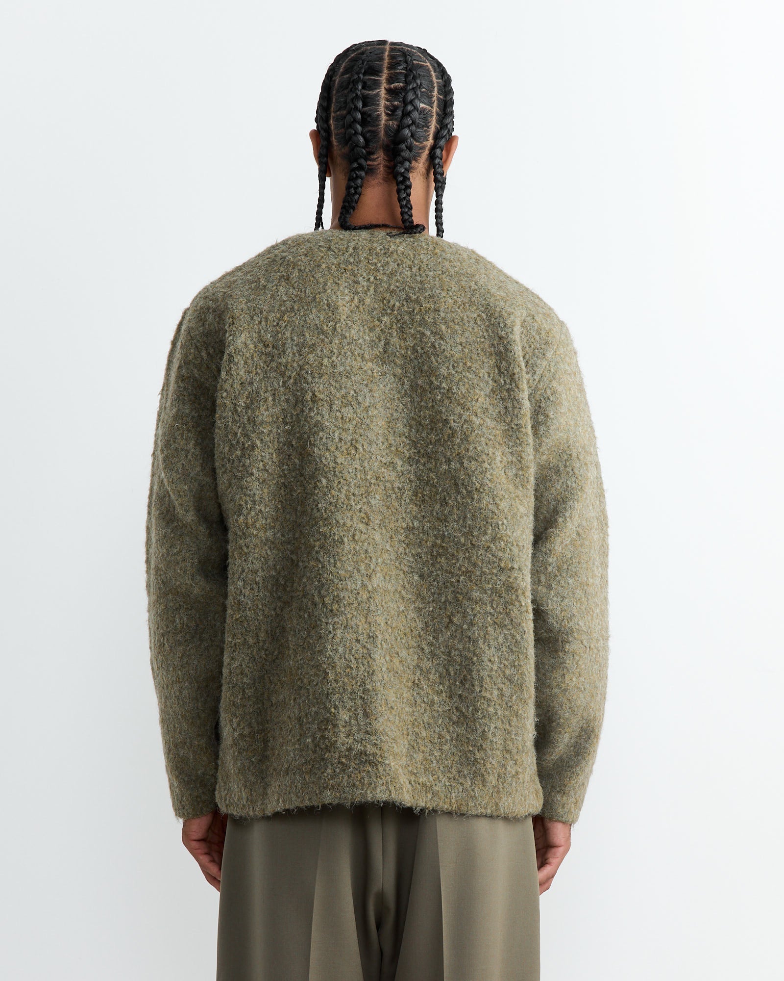 Our Legacy Tumble Wool Cardigan Fresh Moss - Fresh Moss / 50 (261155)