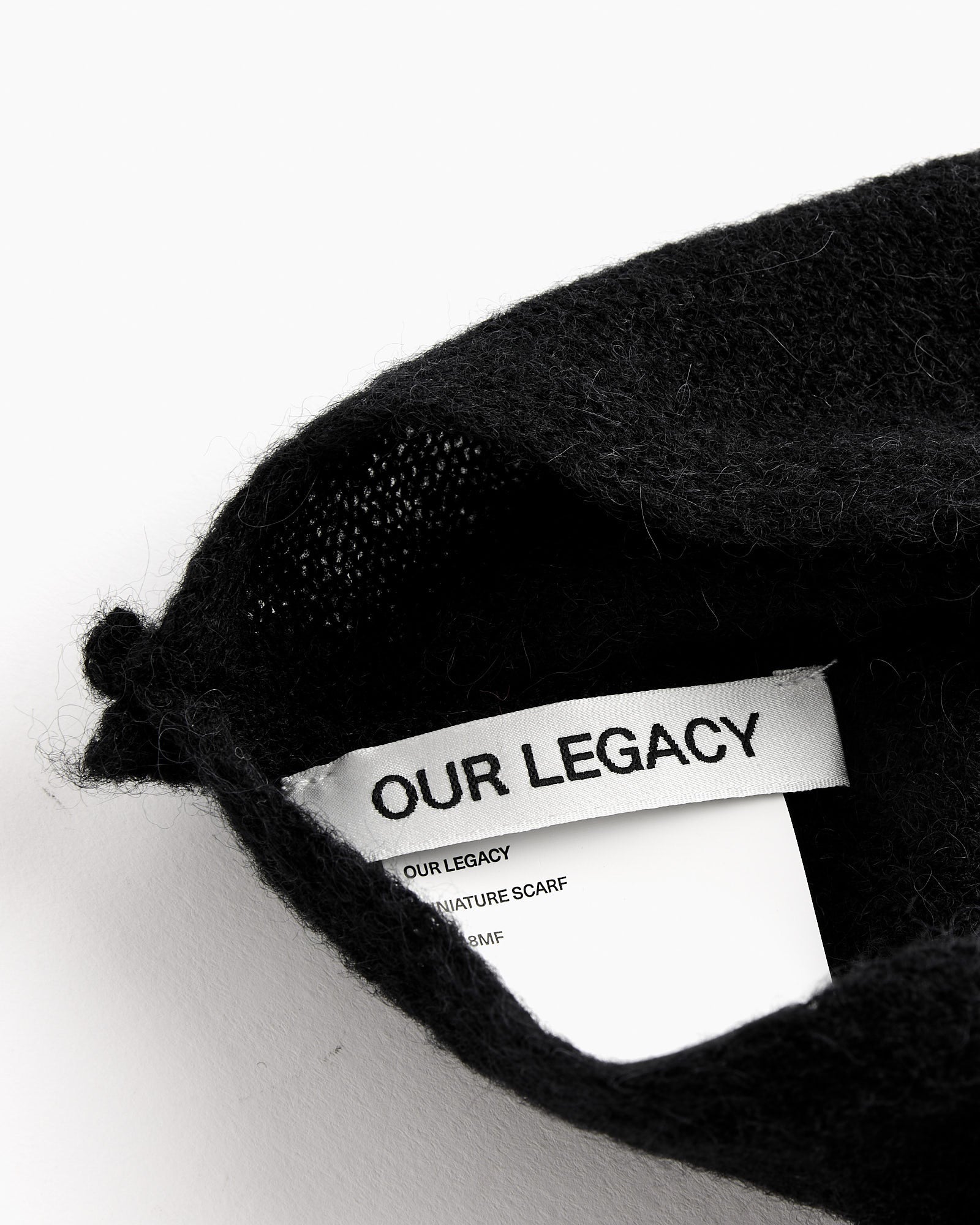 Our Legacy Miniature Scarf - Black - OS - Default Title (261314)